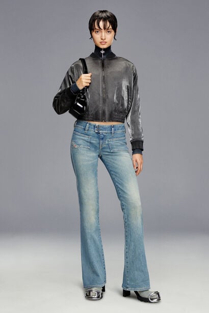 Bootcut denim for her