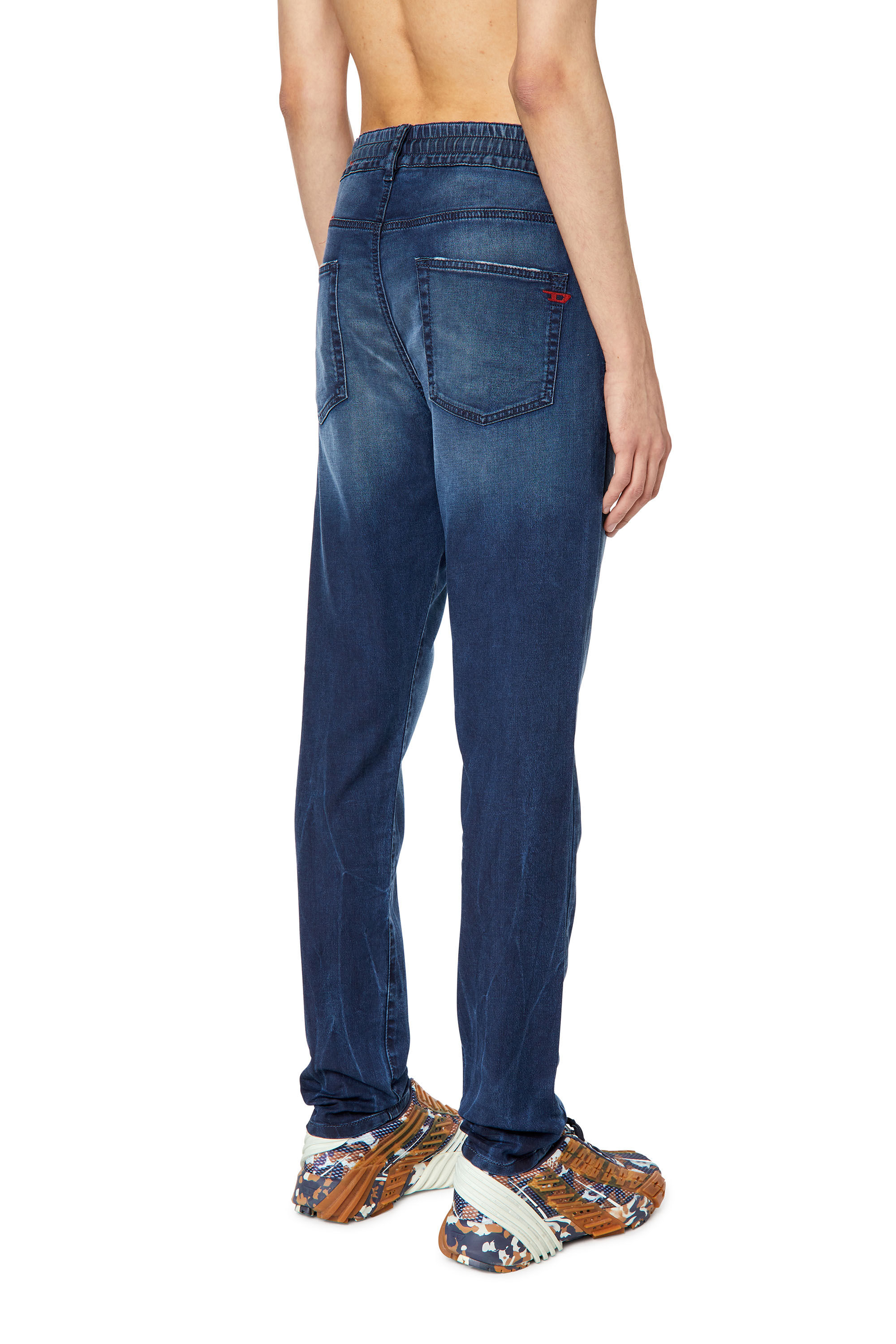 Diesel - D-Strukt JoggJeans® 068DV Slim, Dark Blue - Image 4