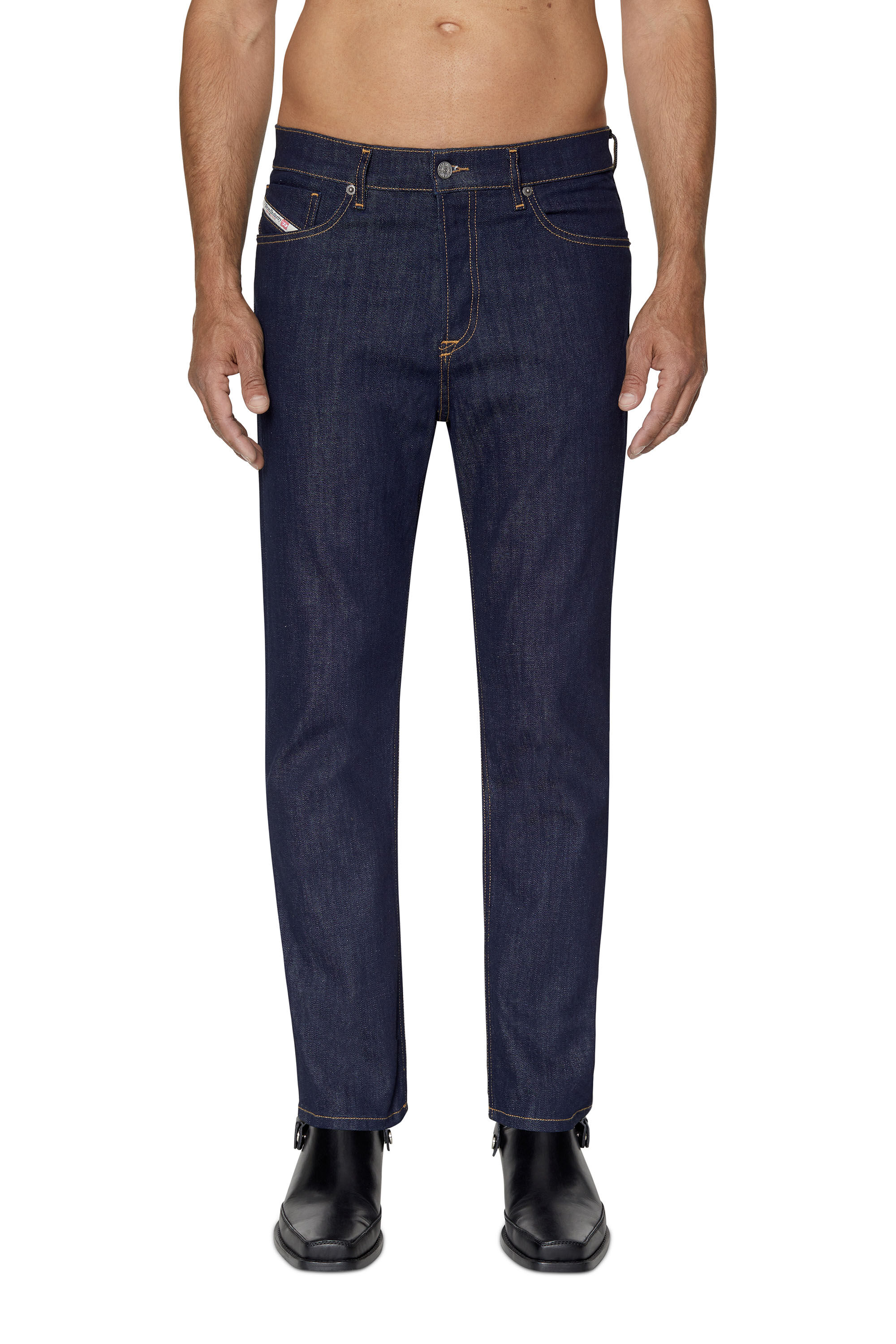 Diesel - Tapered Jeans 2005 D-Fining Z9B89, Dark Blue - Image 3