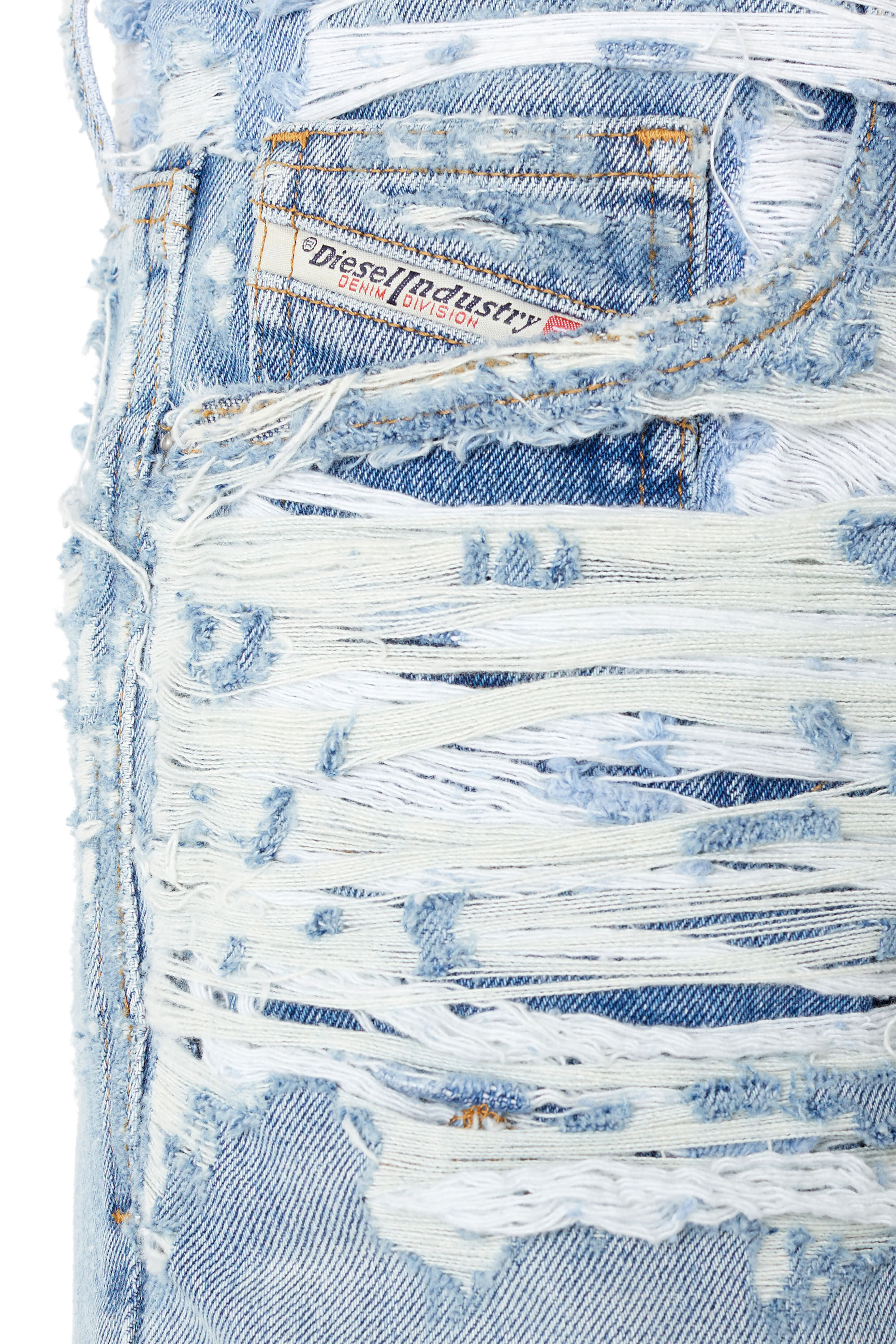Diesel - D-Ark 007N7 Straight Jeans, Light Blue - Image 6
