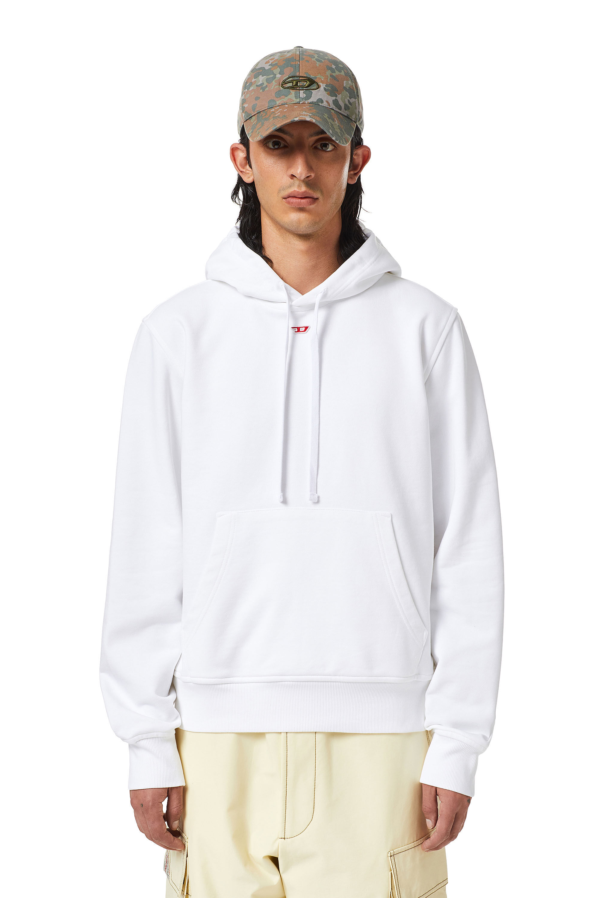 Diesel - S-GINN-HOOD-D, White - Image 3