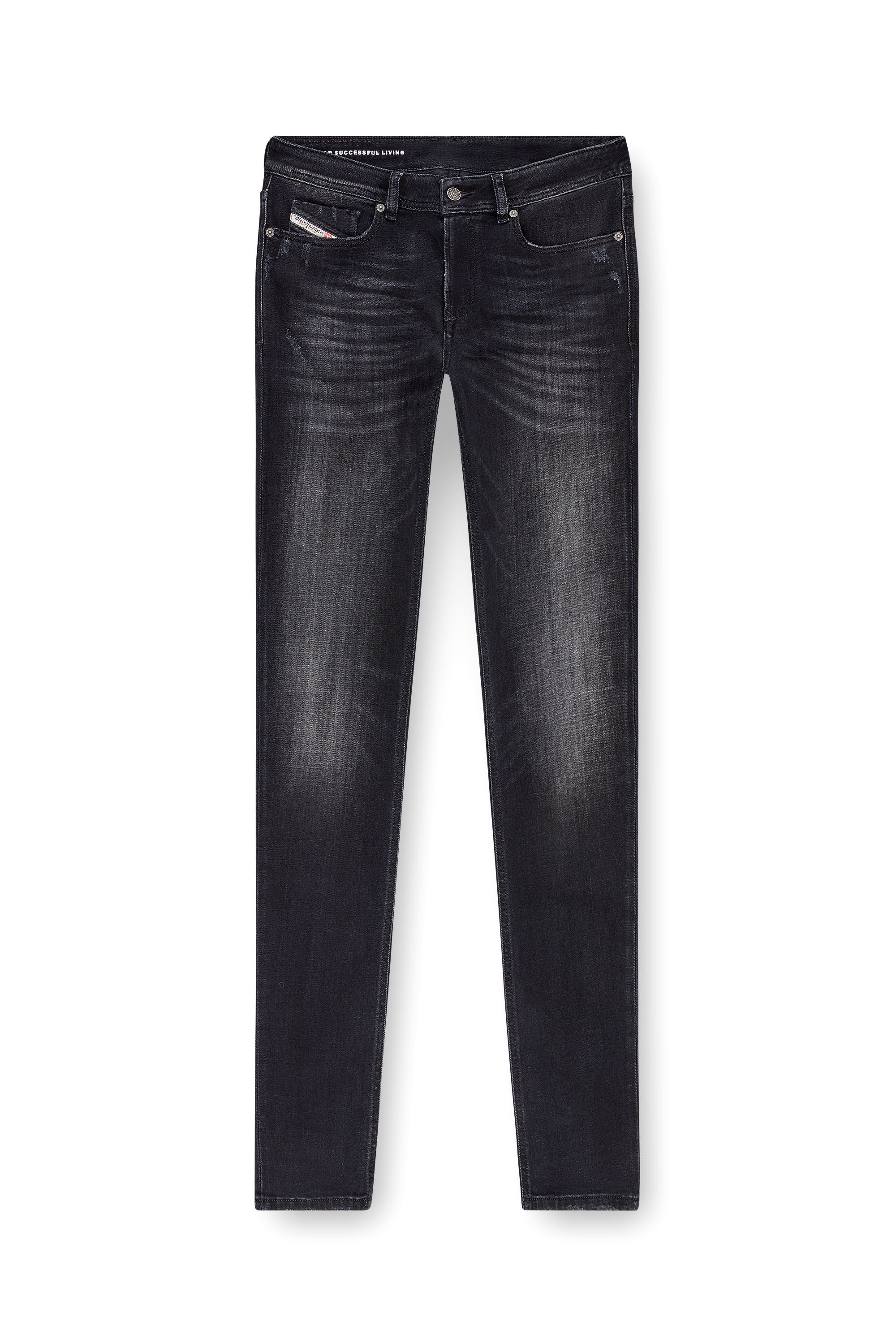 Diesel - Man Skinny Jeans 1979 Sleenker 09K11, Black/Dark grey - Image 1