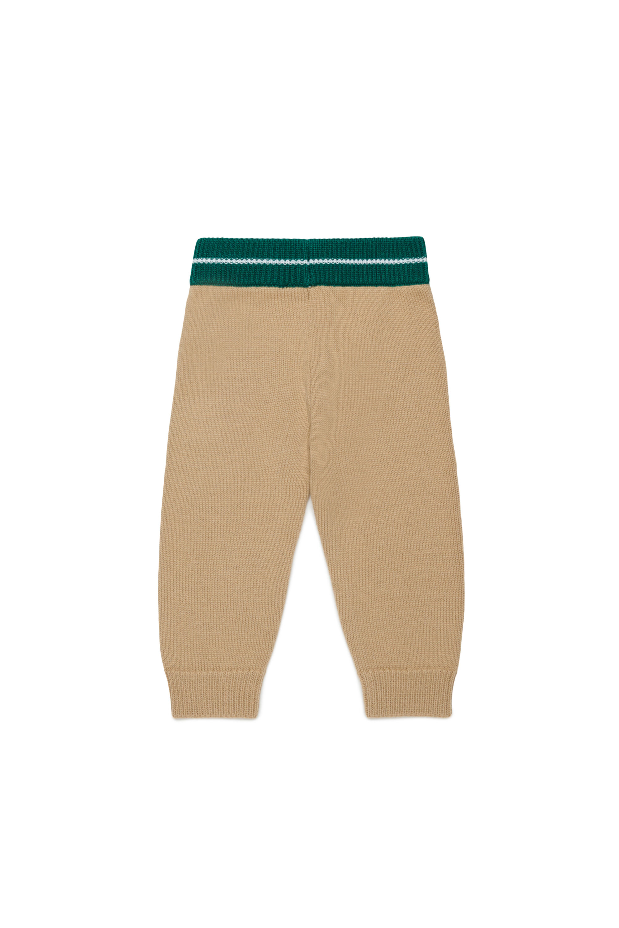 Diesel - PMOB, Unisex's Knitted pants in wool blend in Brown - 2