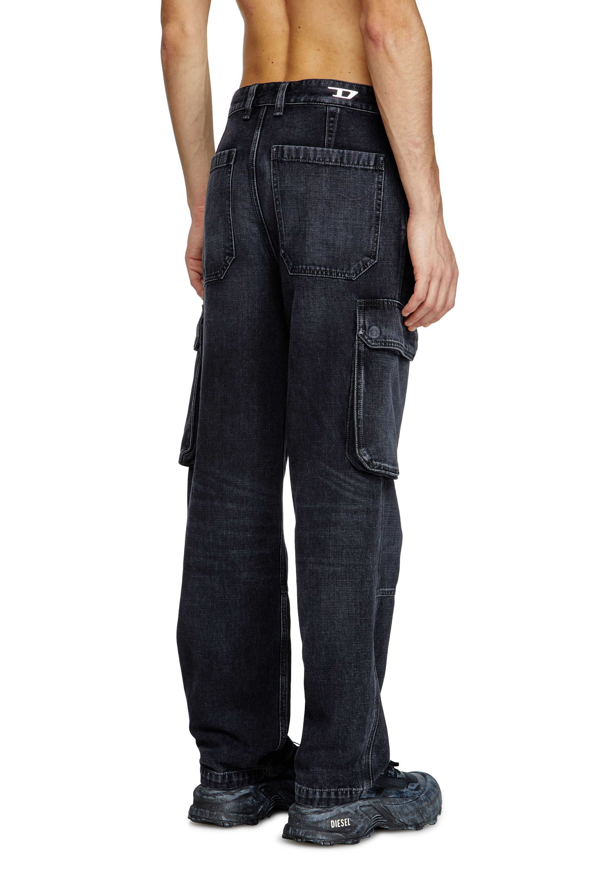 デニム・ジーパン DIESEL Regular Jeans D-Pot 007z9 Women's Regular Jeans | Black/Dark grey | Diesel D-Pot