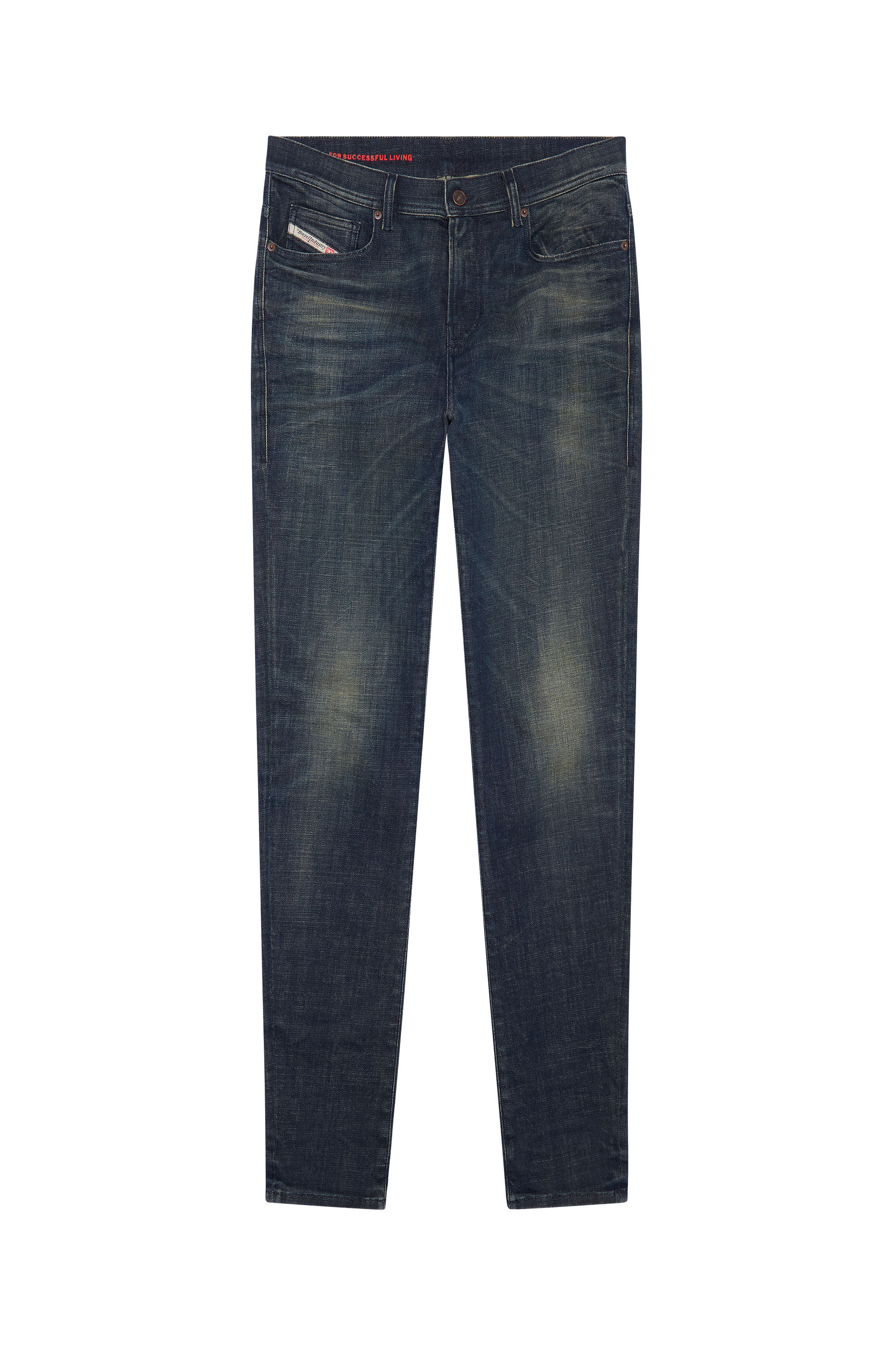Diesel - 1983 D-Amny 09D90 Skinny Jeans, Dark Blue - Image 1
