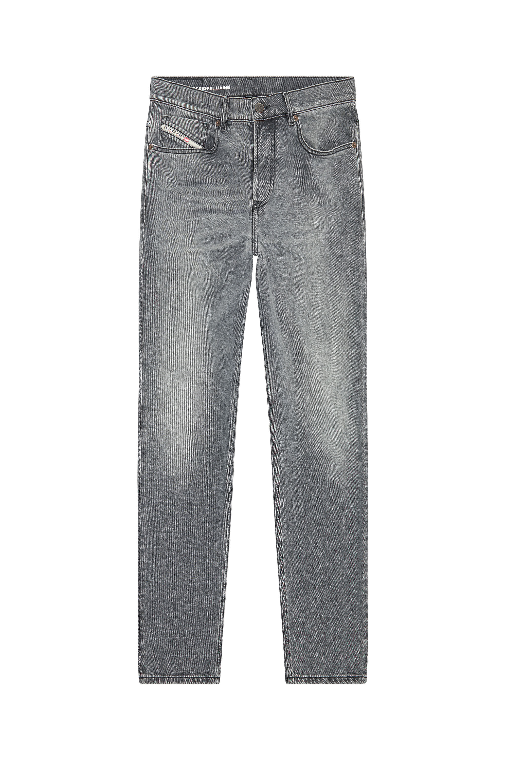 Diesel - Tapered Jeans 2005 D-Fining 09E87, Black/Dark grey - Image 2