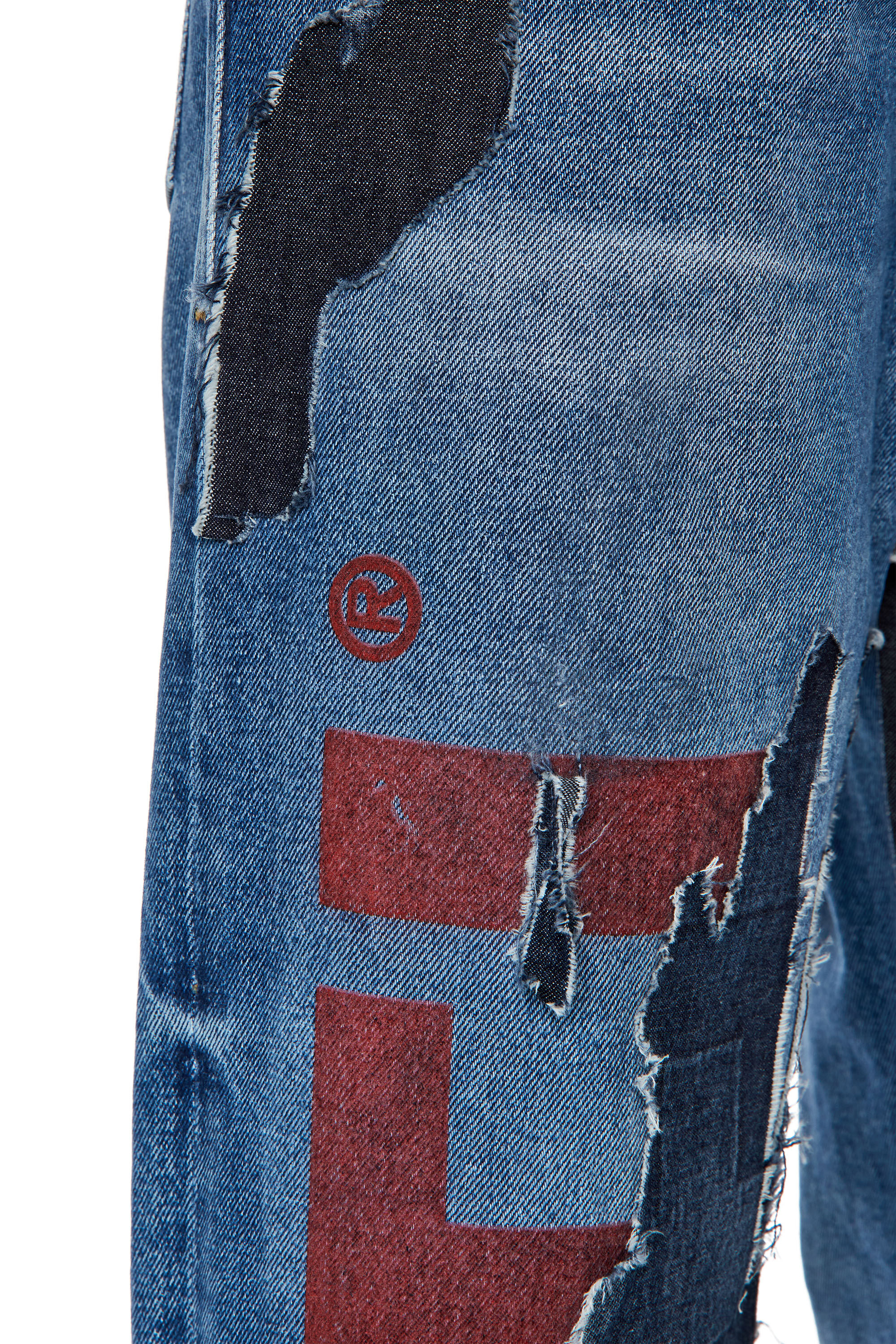 Diesel - Straight Jeans 2010 D-Macs 09G77, Medium blue - Image 5