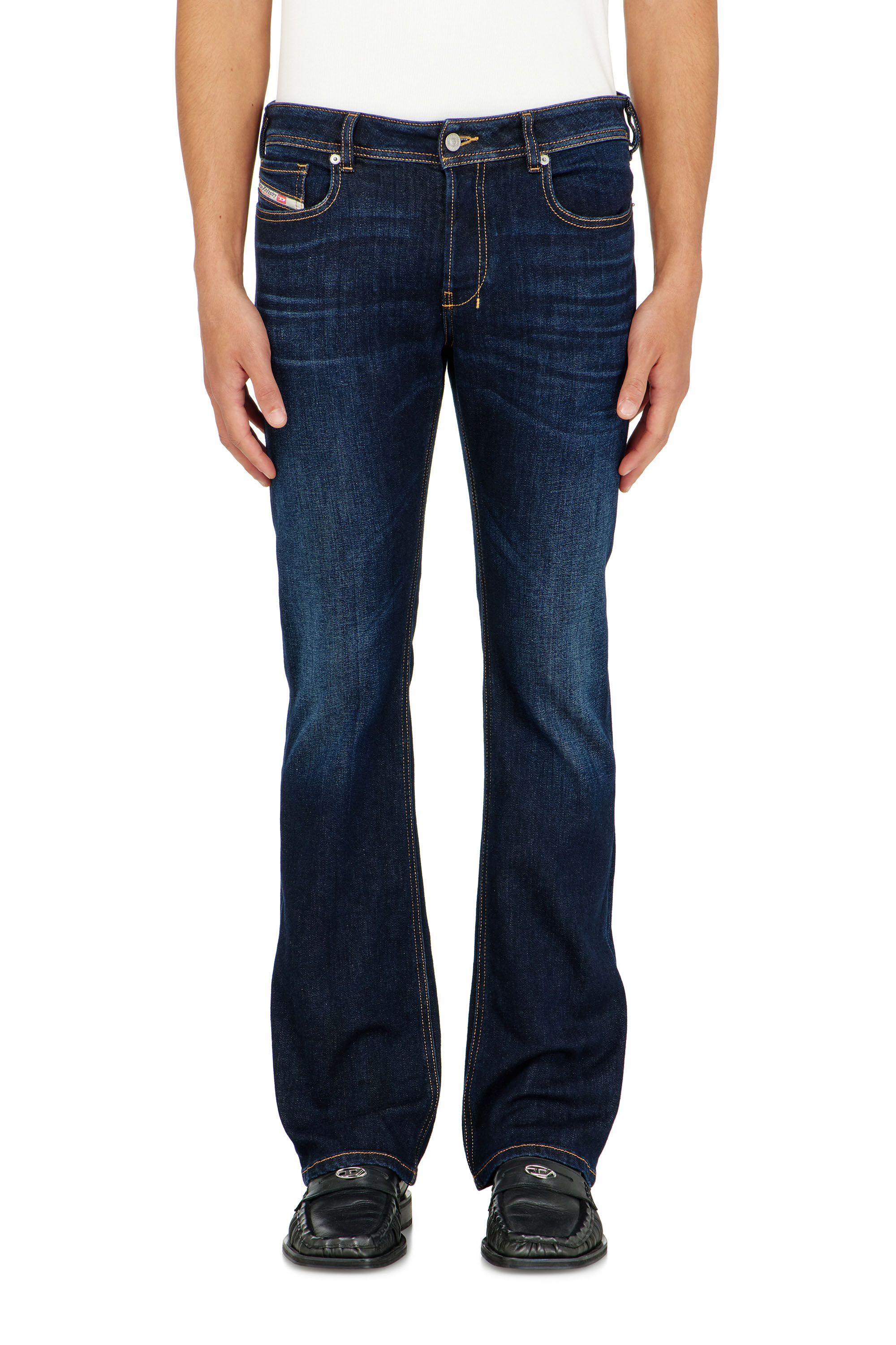 Diesel - Man's Bootcut Jeans 2007 Zatiny 09Q15, Dark Blue - 4