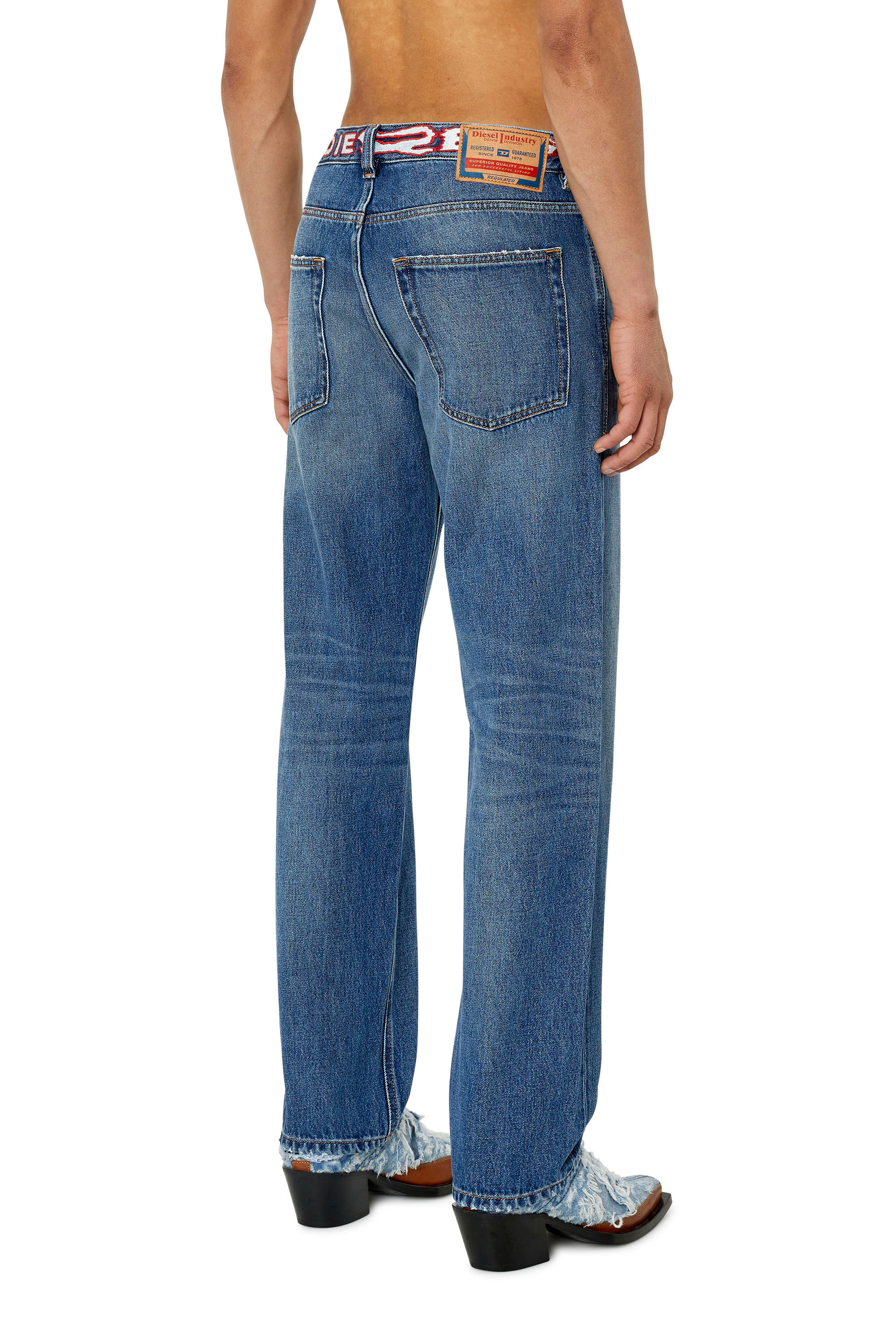 Diesel - 2010 D-Macs 007K9 Straight Jeans, Medium blue - Image 4