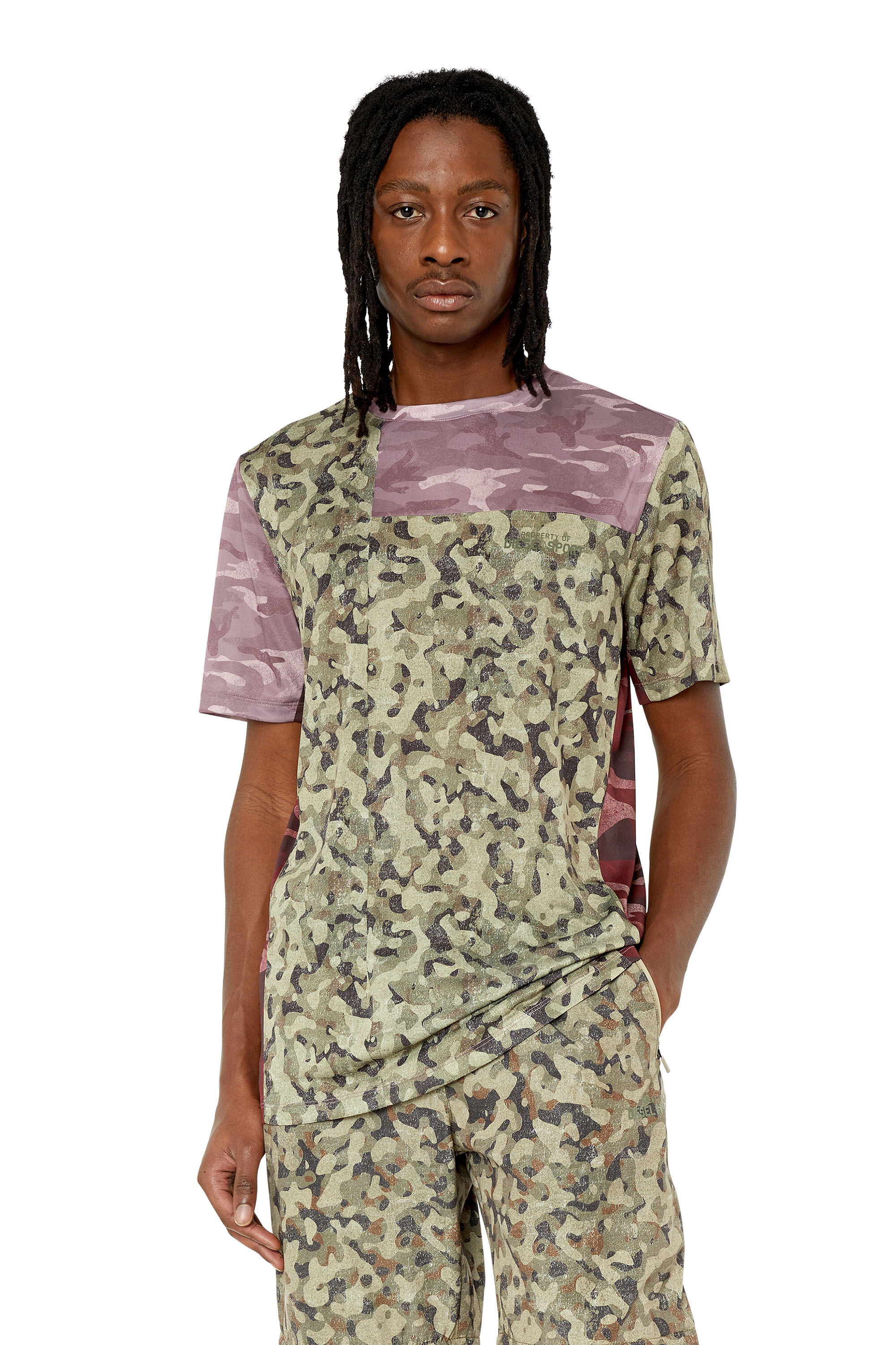 Diesel - AMTEE-MENG-WT09, Green/Red - Image 3