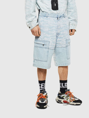 D-LUK-SHORT, Light Blue - Shorts