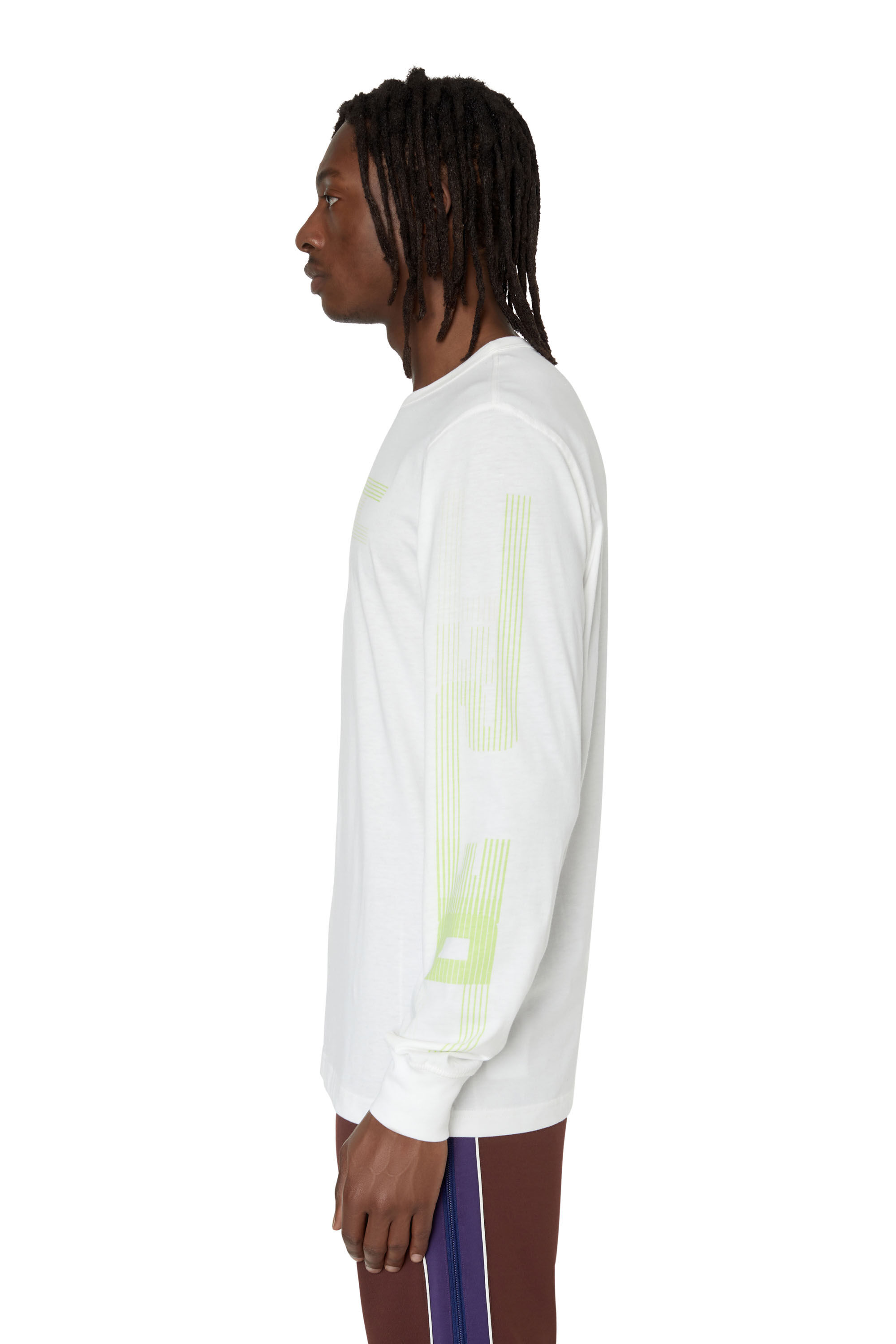 Diesel - T-JUST-LS-E5, White - Image 5