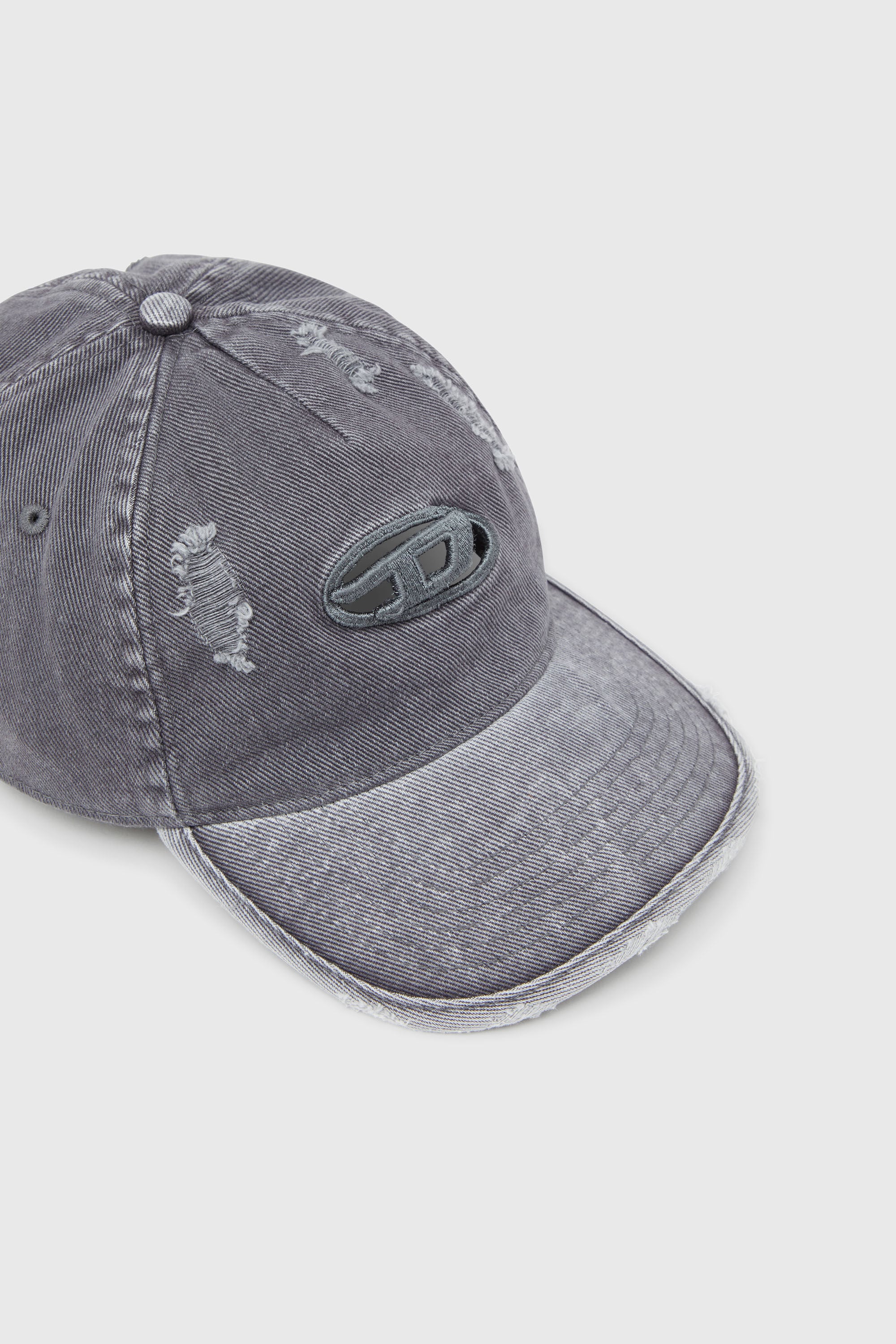 Diesel - C-BALL-UTLT, Man's Baseball cap in Grey - 3