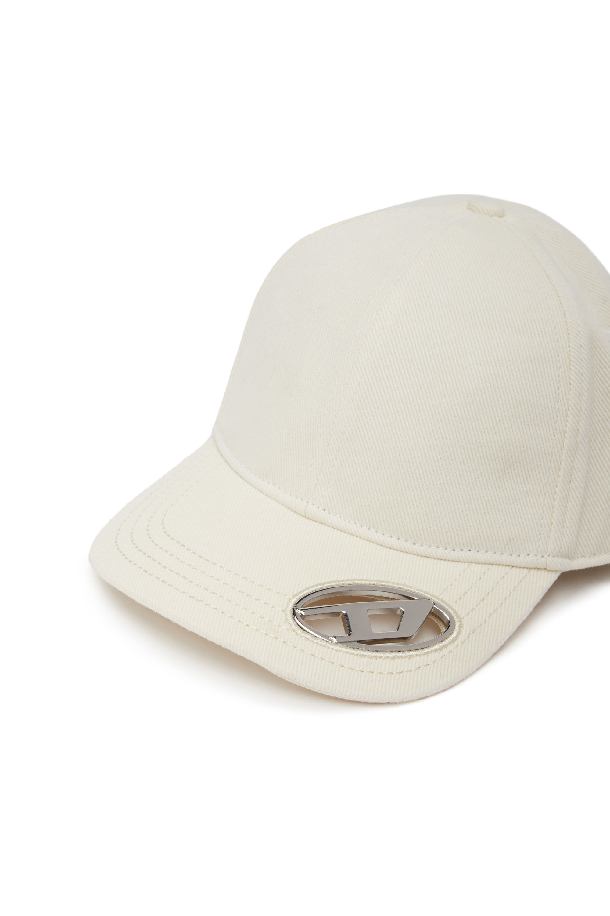 DIESEL C-PLAK ベースボールキャップ サイズ02 Men's Baseball cap with oval D plaque | Diesel C-PLAK