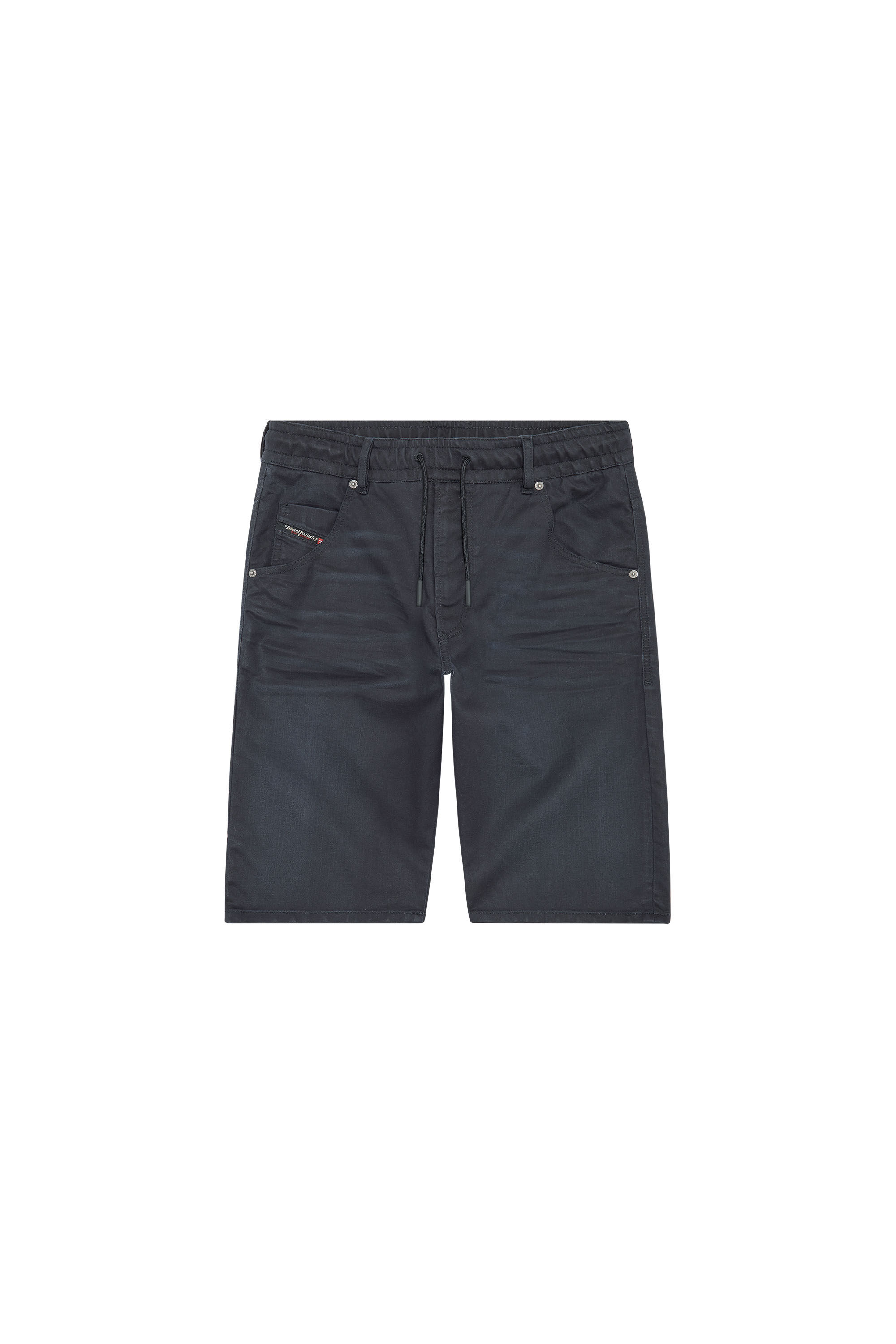 Diesel - D-KROOSHORT-Z JOGGJEANS, Black/Dark grey - Image 2