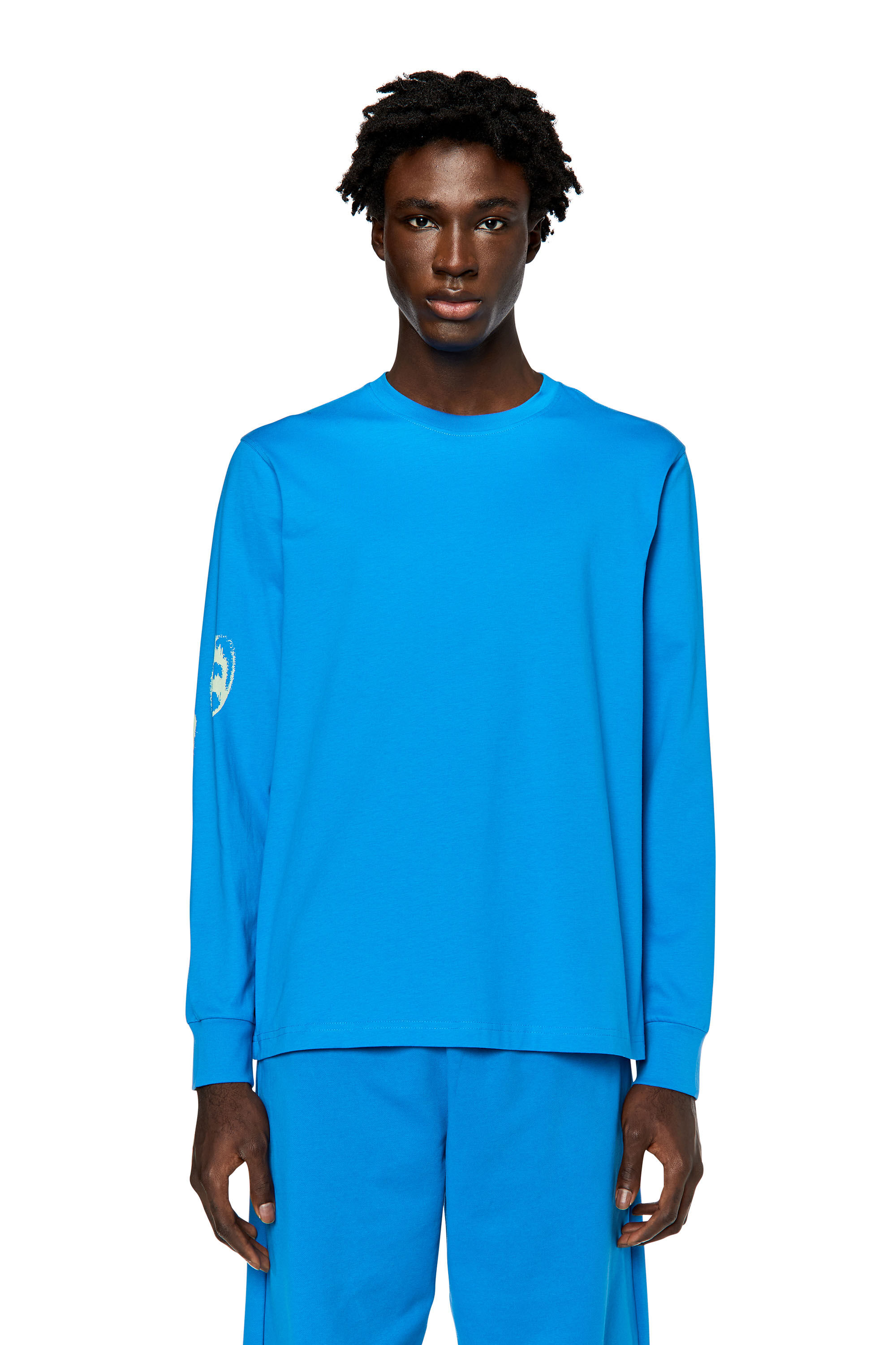 Diesel - T-JUST-LS-G3, Medium blue - Image 3