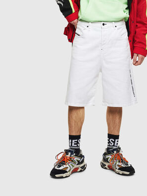 D-BRON, White - Shorts