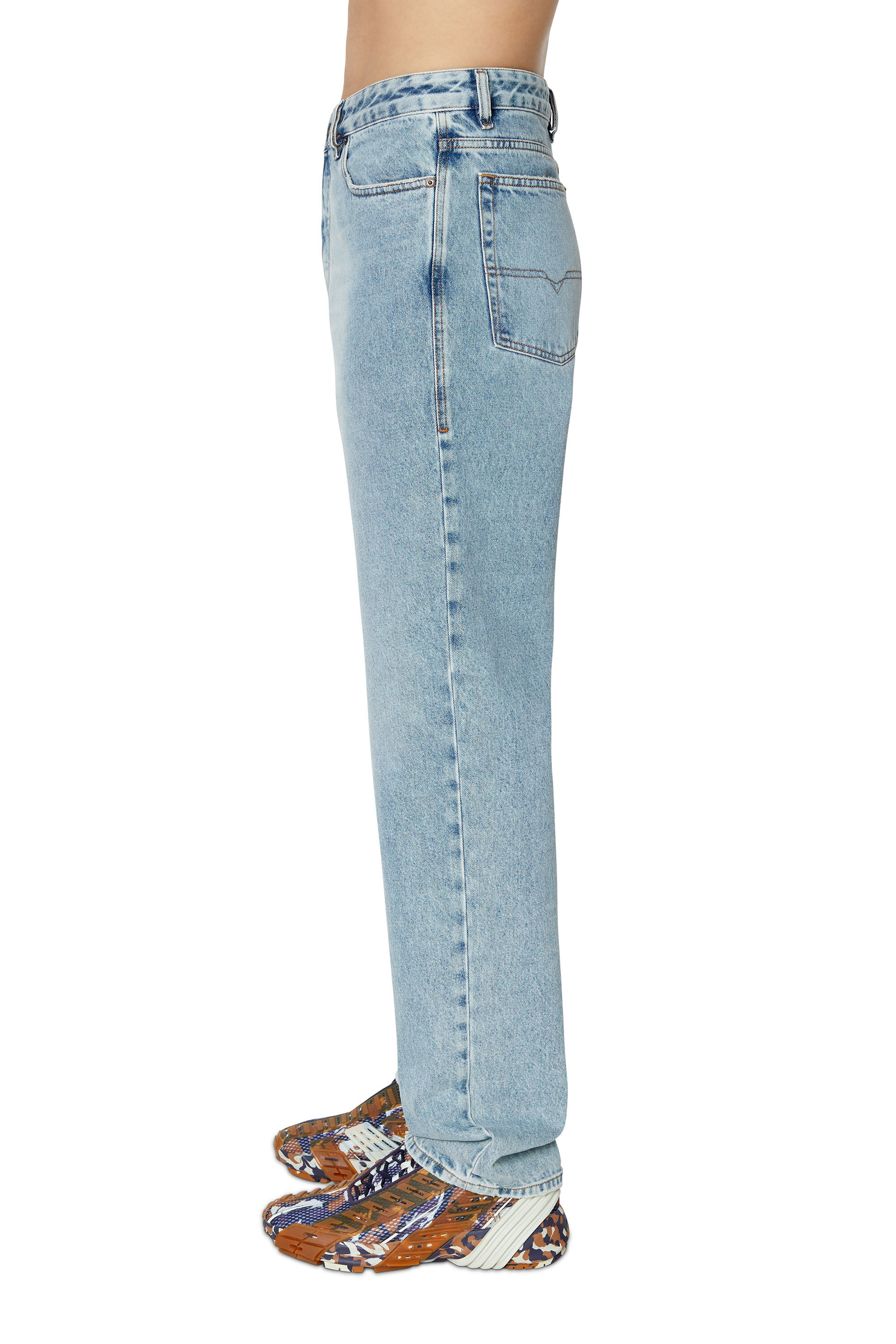 Diesel - 1955 D-Rekiv 09D80 Straight Jeans, Light Blue - Image 5