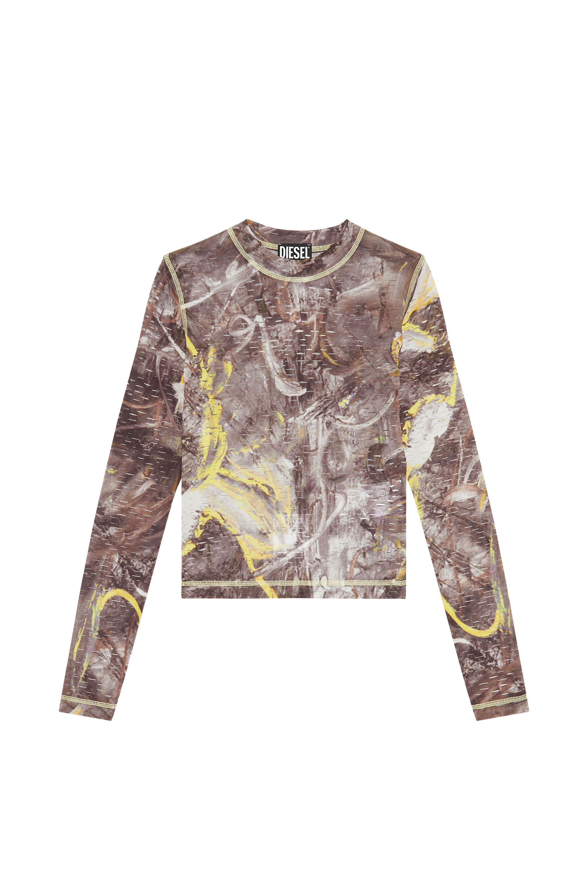 Diesel - T-CLADDY, Black/White - Image 2