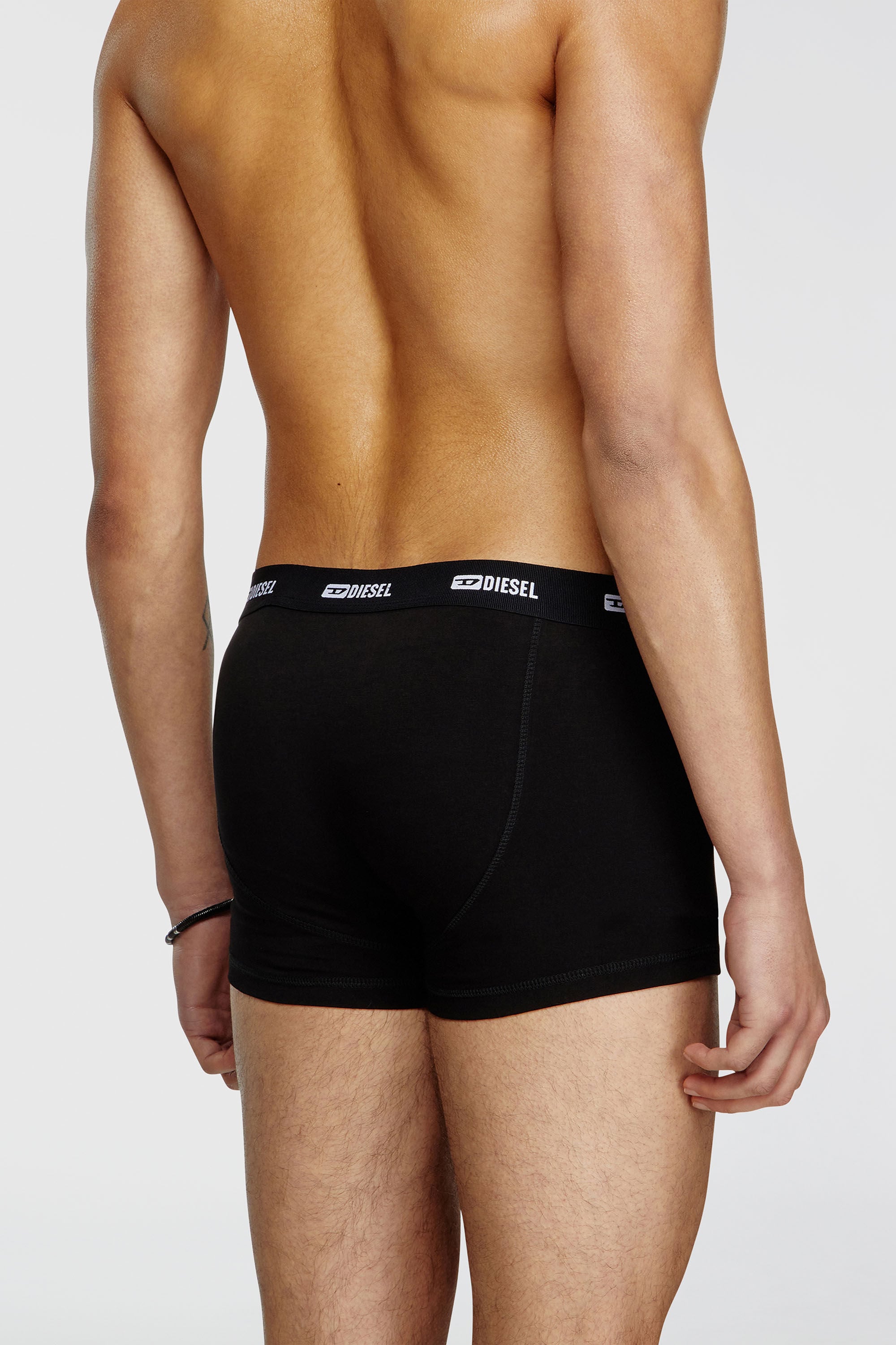 Diesel - DAMIEN-UTLT-3PACK, Man's Three-pack of boxer briefs in Black - 4