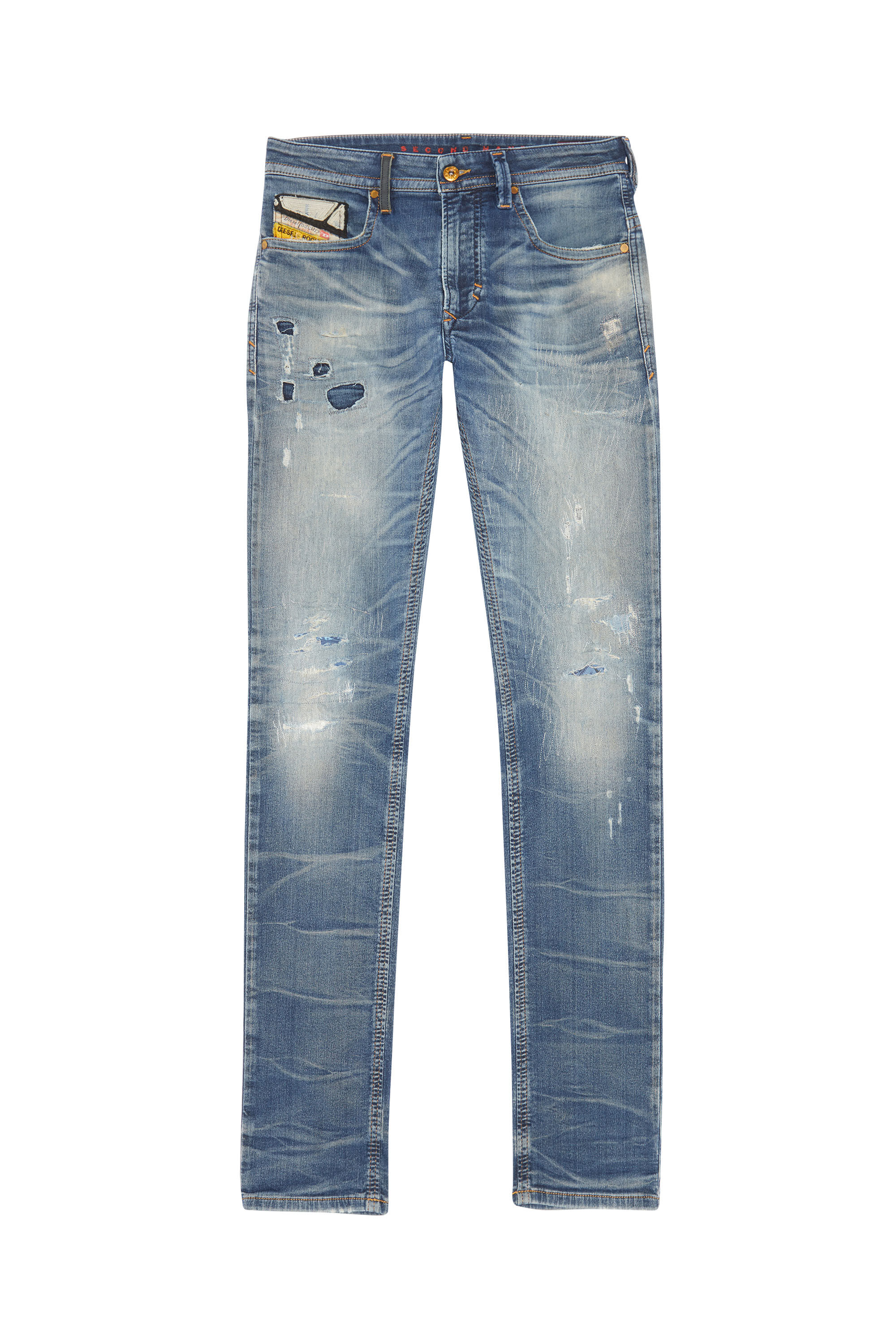 Diesel - Man's REEBOT-DENIM-THAVAR JoggJeans®, Dark Blue - 1