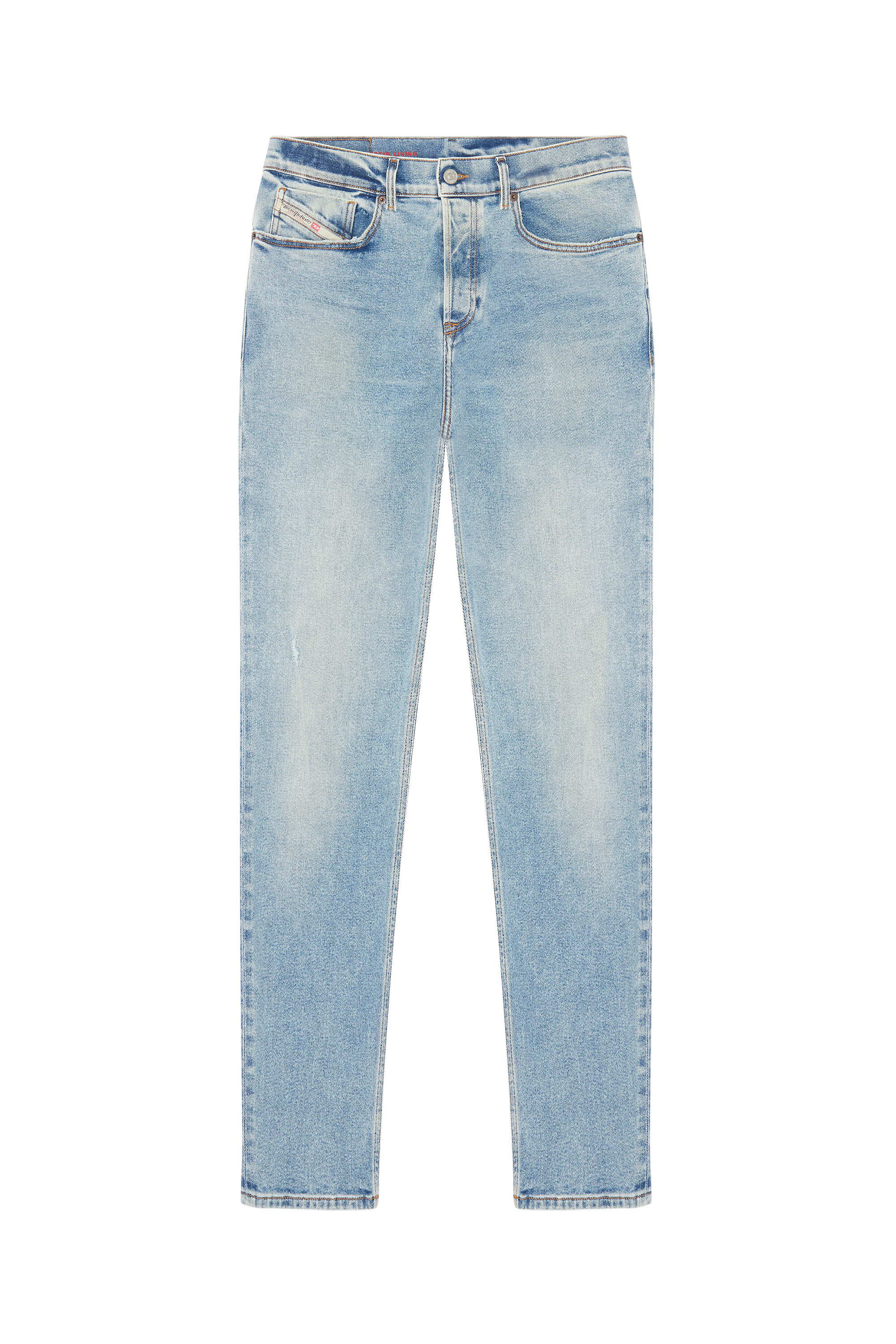 Diesel - Tapered Jeans 2005 D-Fining 09E86, Light Blue - Image 2