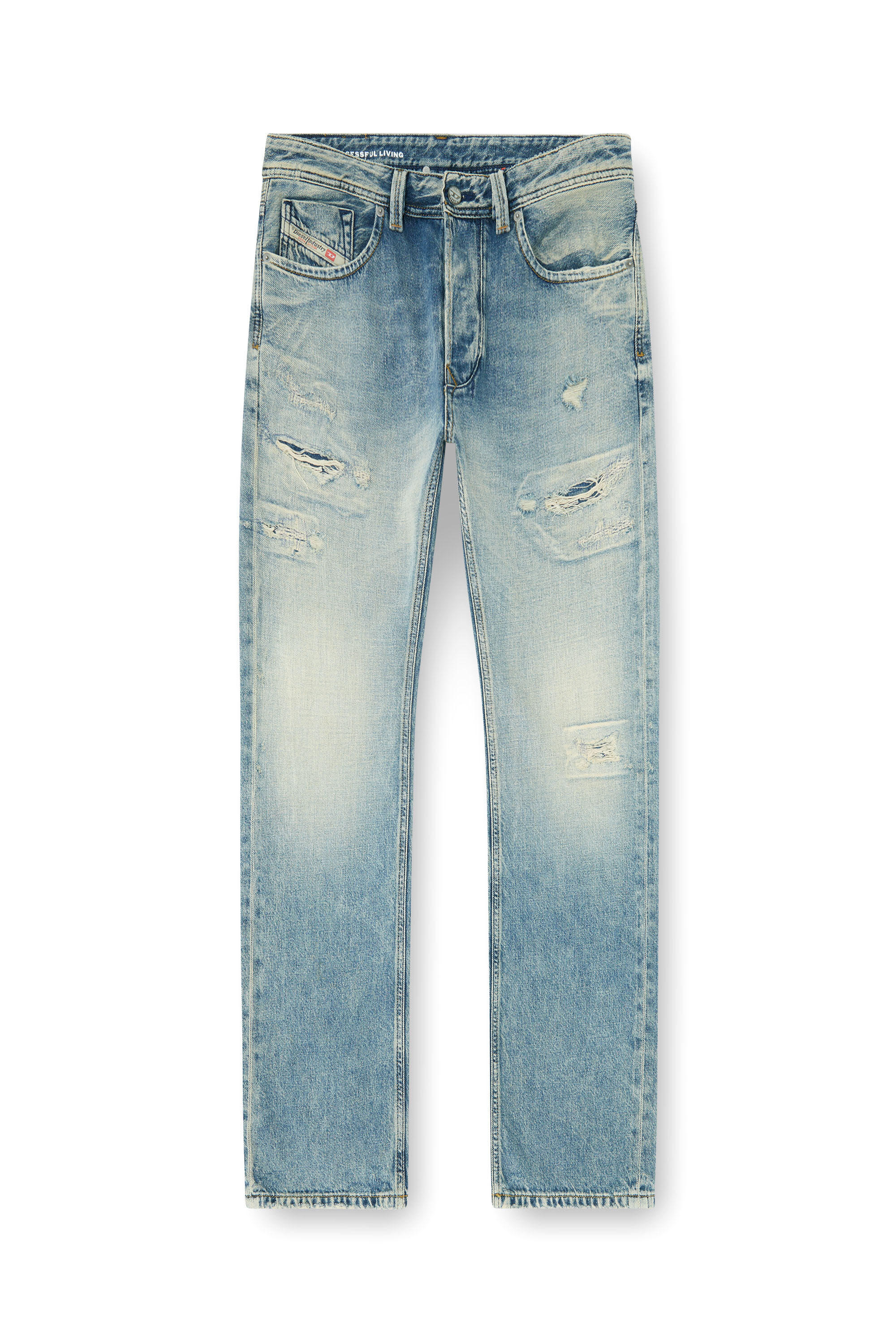 Diesel - Man's Regular Jeans 1985 Larkee 09P62, Medium blue - 6