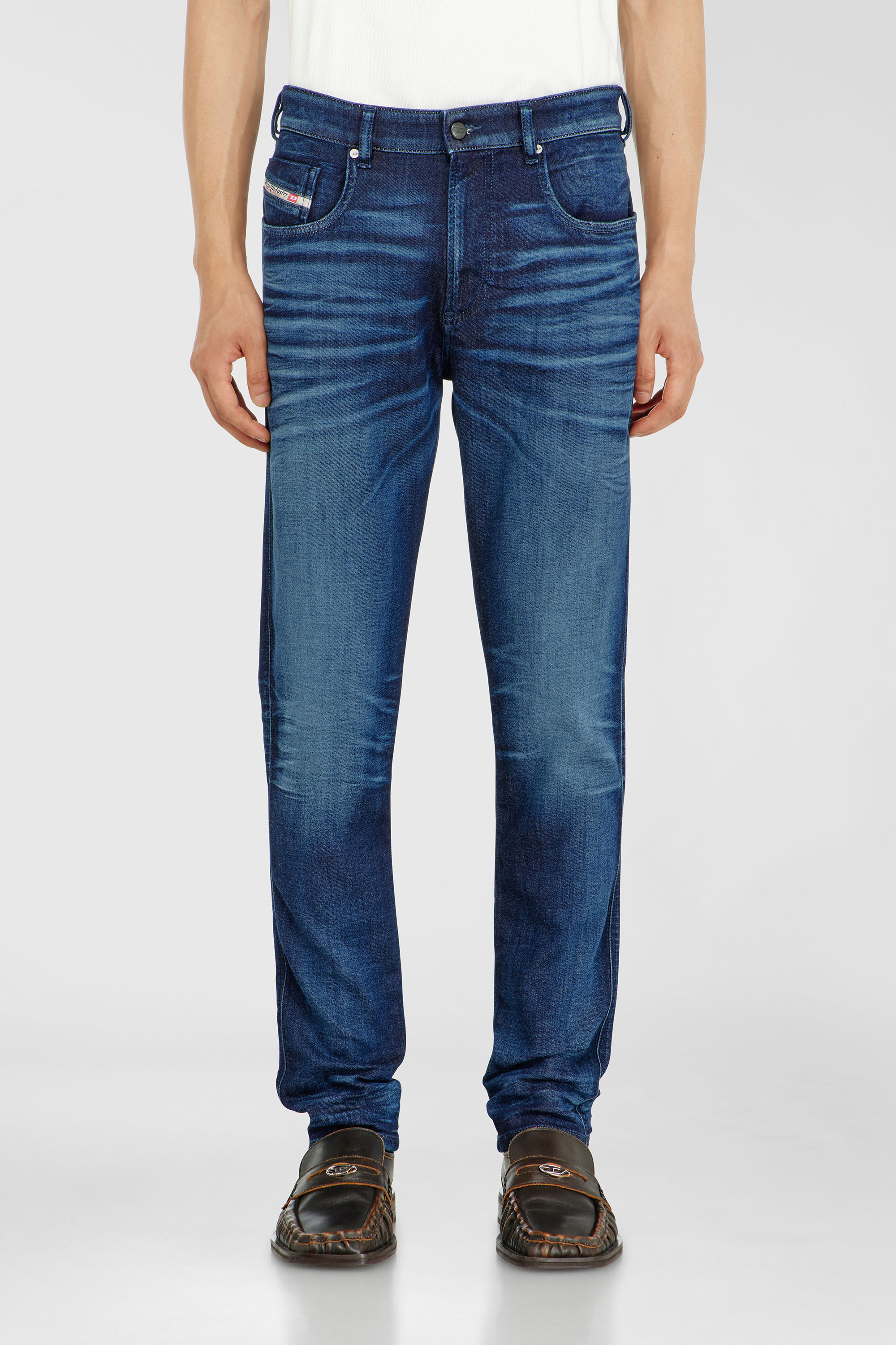 Diesel - Man's Slim 2062 D-Strukt Joggjeans&reg; 068WJ, Dark Blue - 2