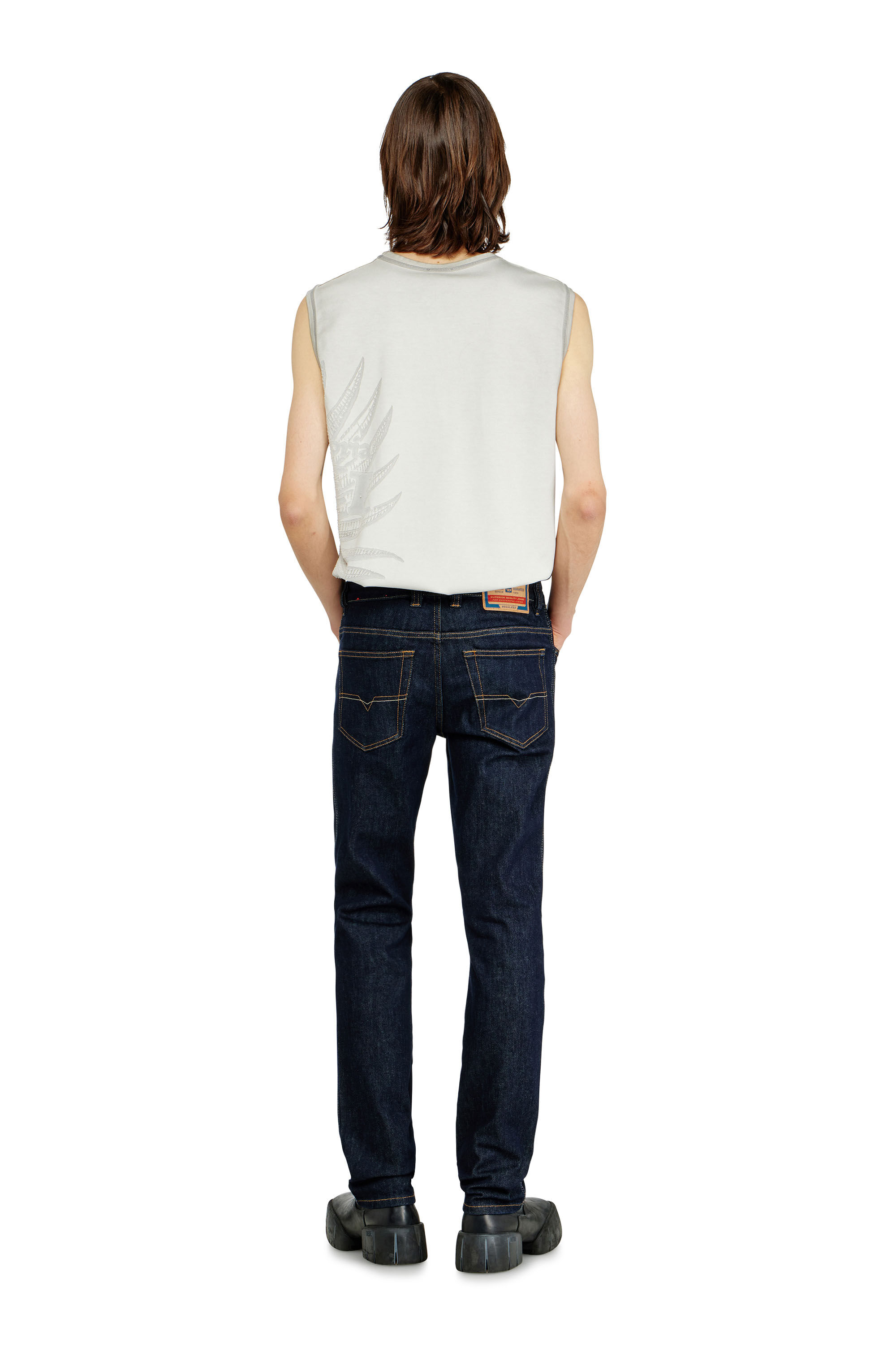 Diesel - Man's Slim Jeans 1993 D-Vyl 0DBEJ, Dark Blue - 3