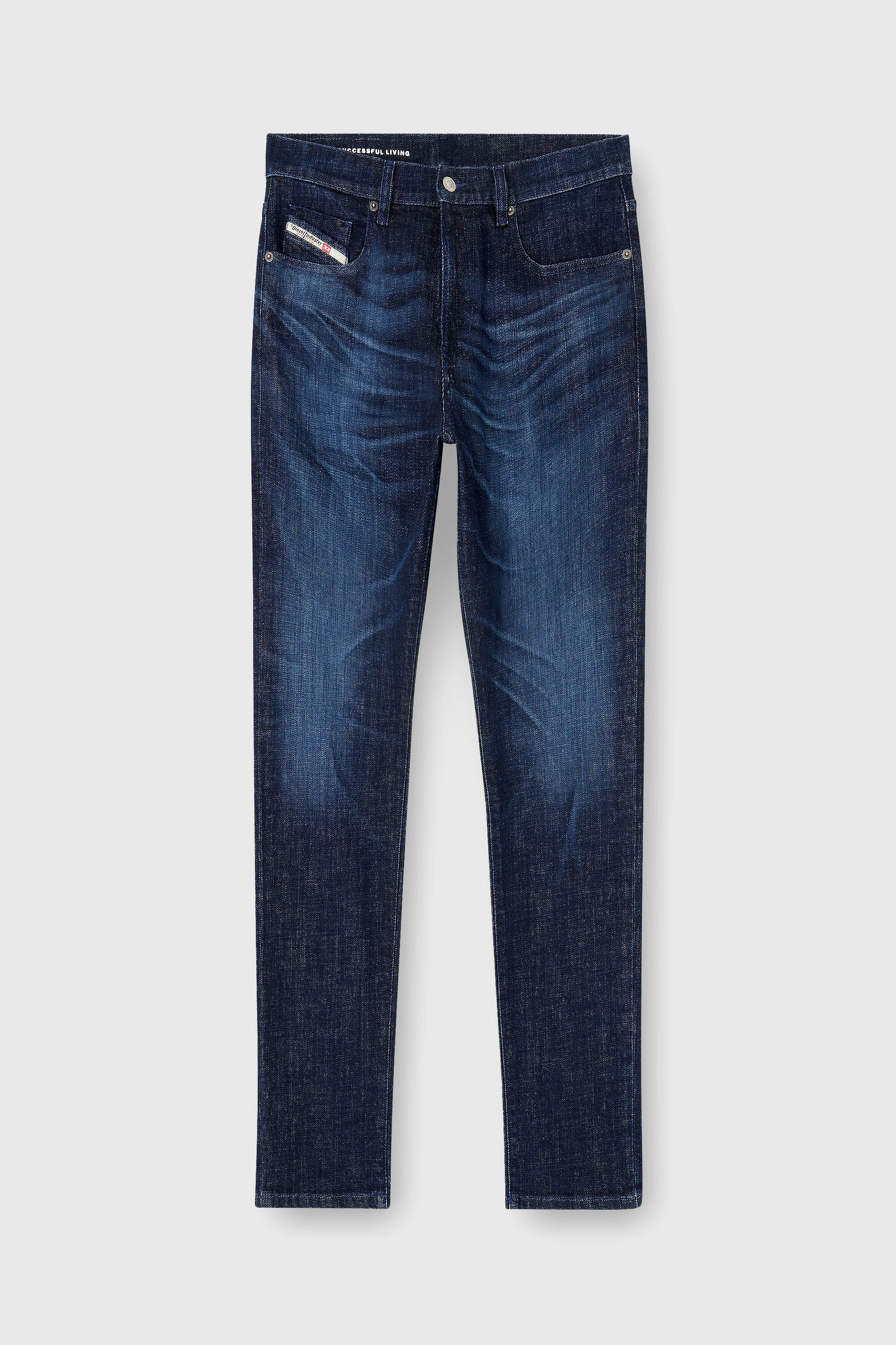 Diesel - Man's Slim Jeans 2019 D-Strukt 0ADBL, Dark Blue - 6