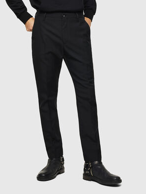 P-JARED-WOOL, Black - Pants