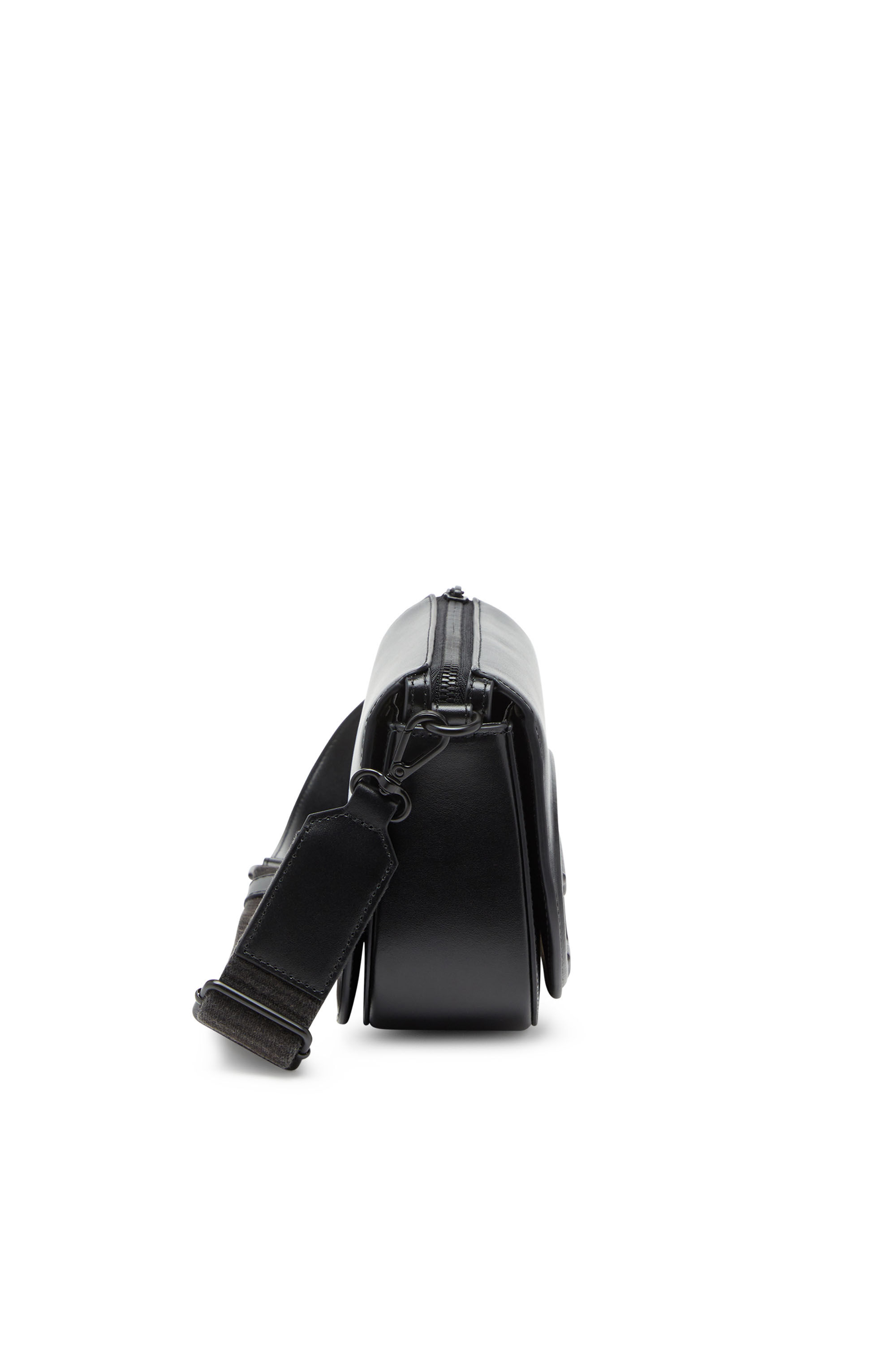 Women's 1DR-Camera bag in premium leather | Black | Diesel {{Country}}