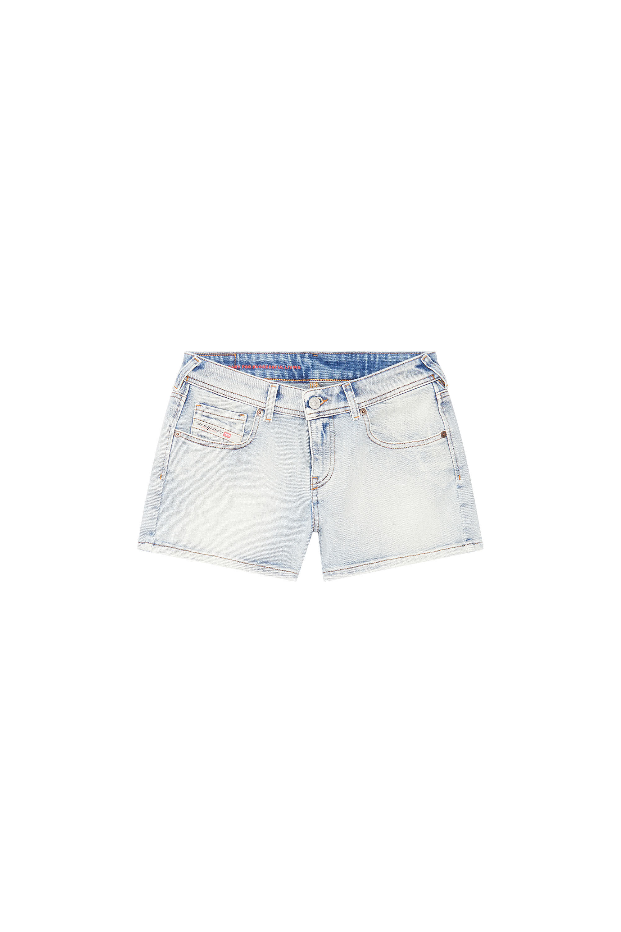 Diesel - DE-LYLA-SHORT, Light Blue - Image 2