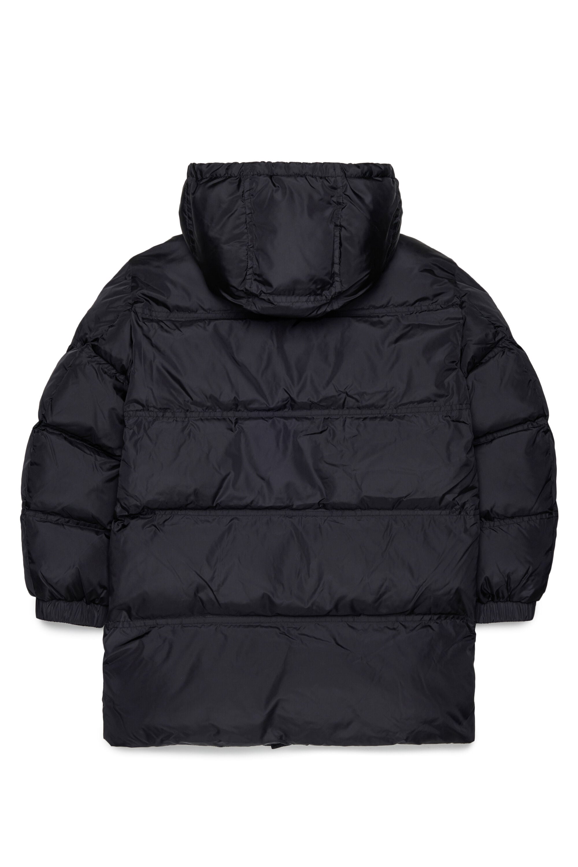 Diesel - JRIVONLONG, Unisex's Puffer coat with oversized pockets in Black - 2