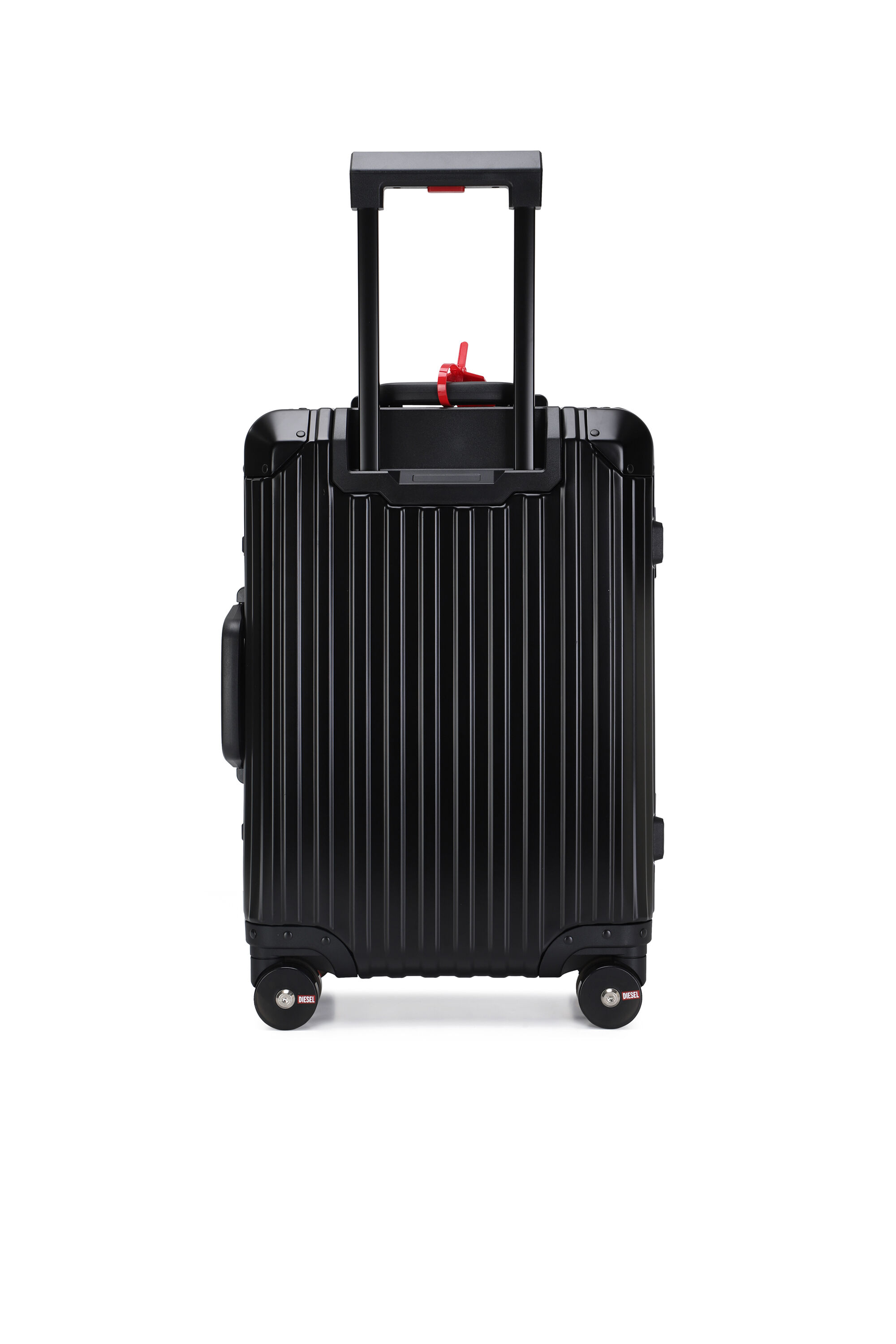 Diesel - DIESEL ALUMINUM TROLLEY- DSL002, Unisex's Aluminum suitcase size S in Black - 2