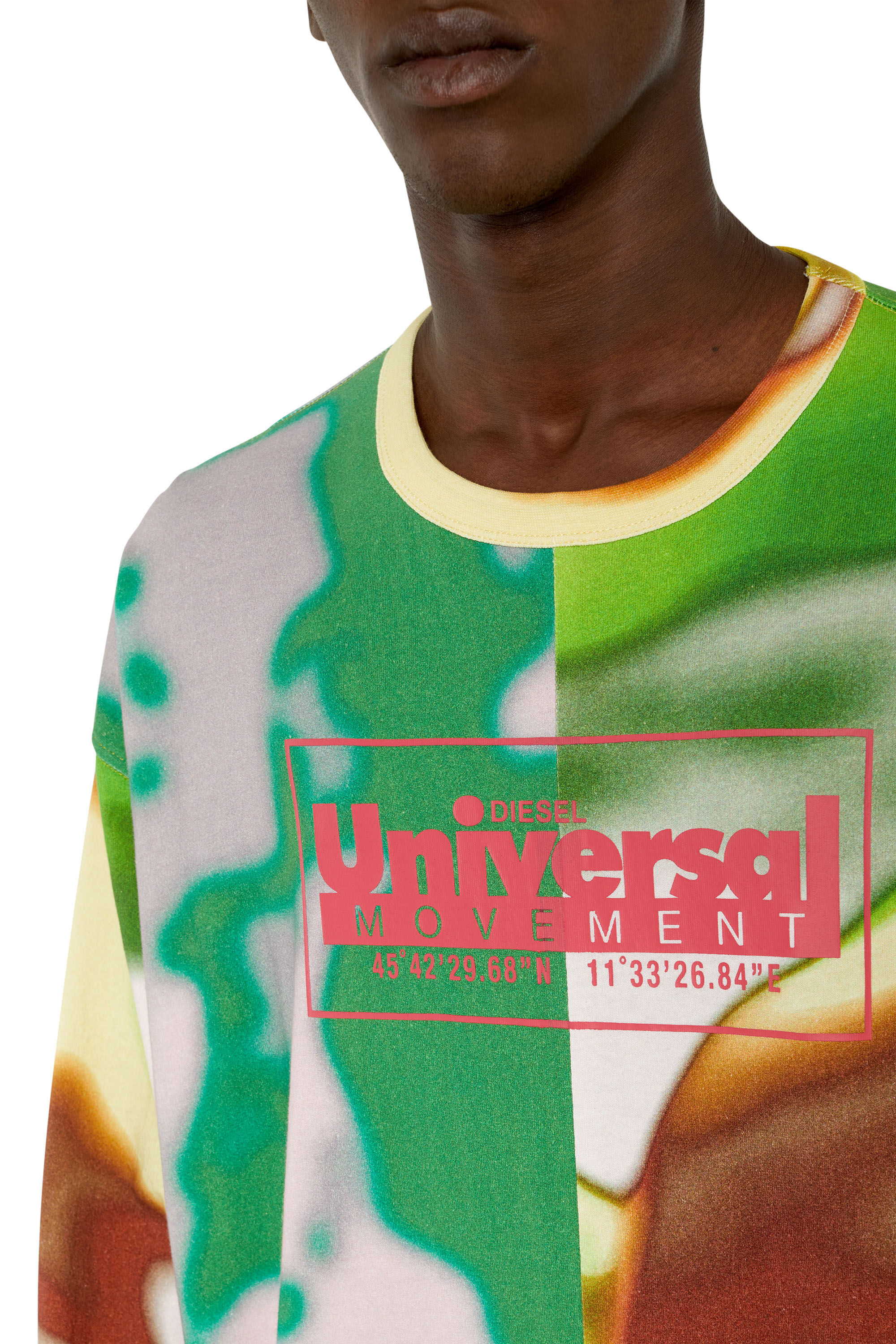 Diesel green shirt clearance
