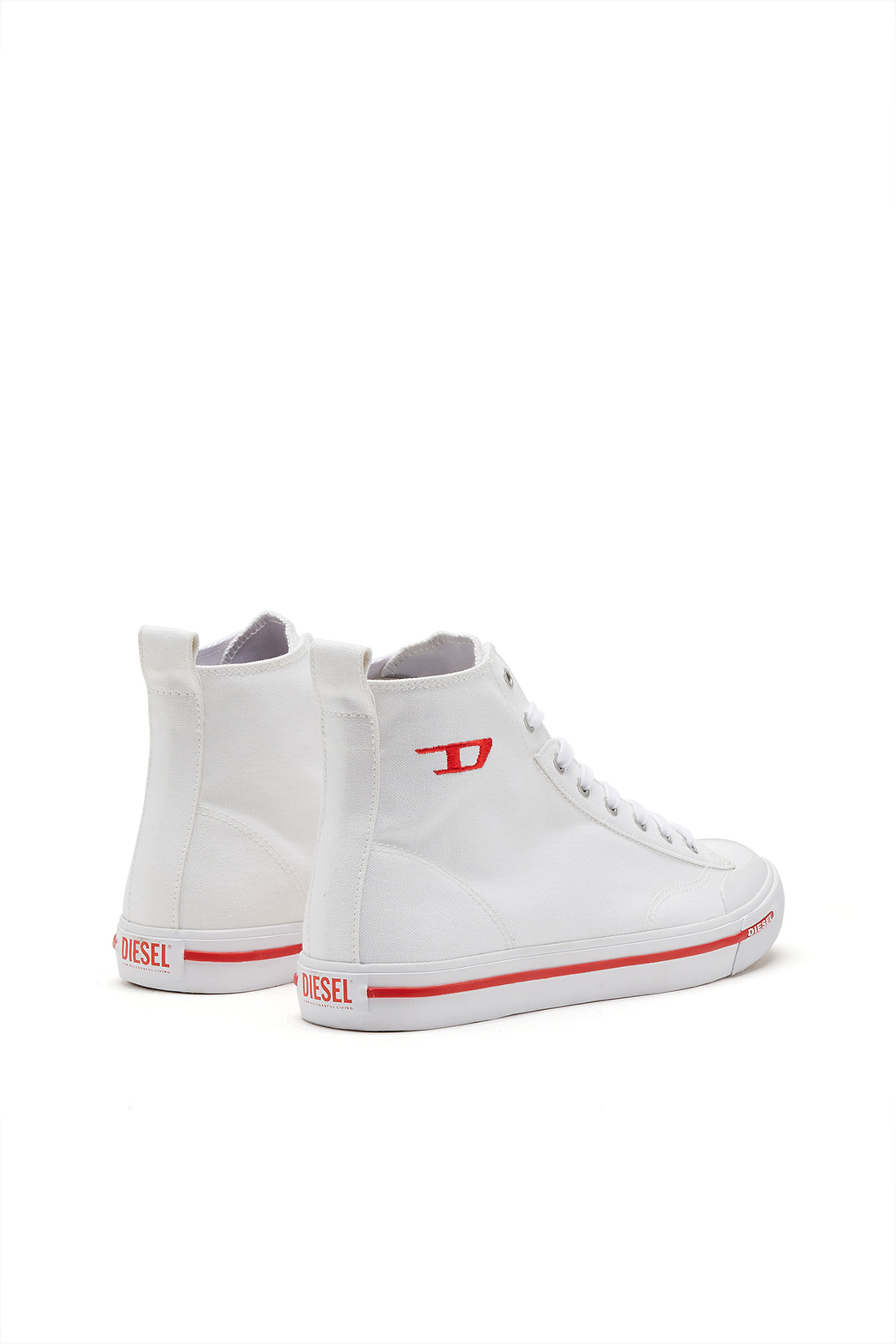 Diesel - S-ATHOS MID, White/Red - Image 3