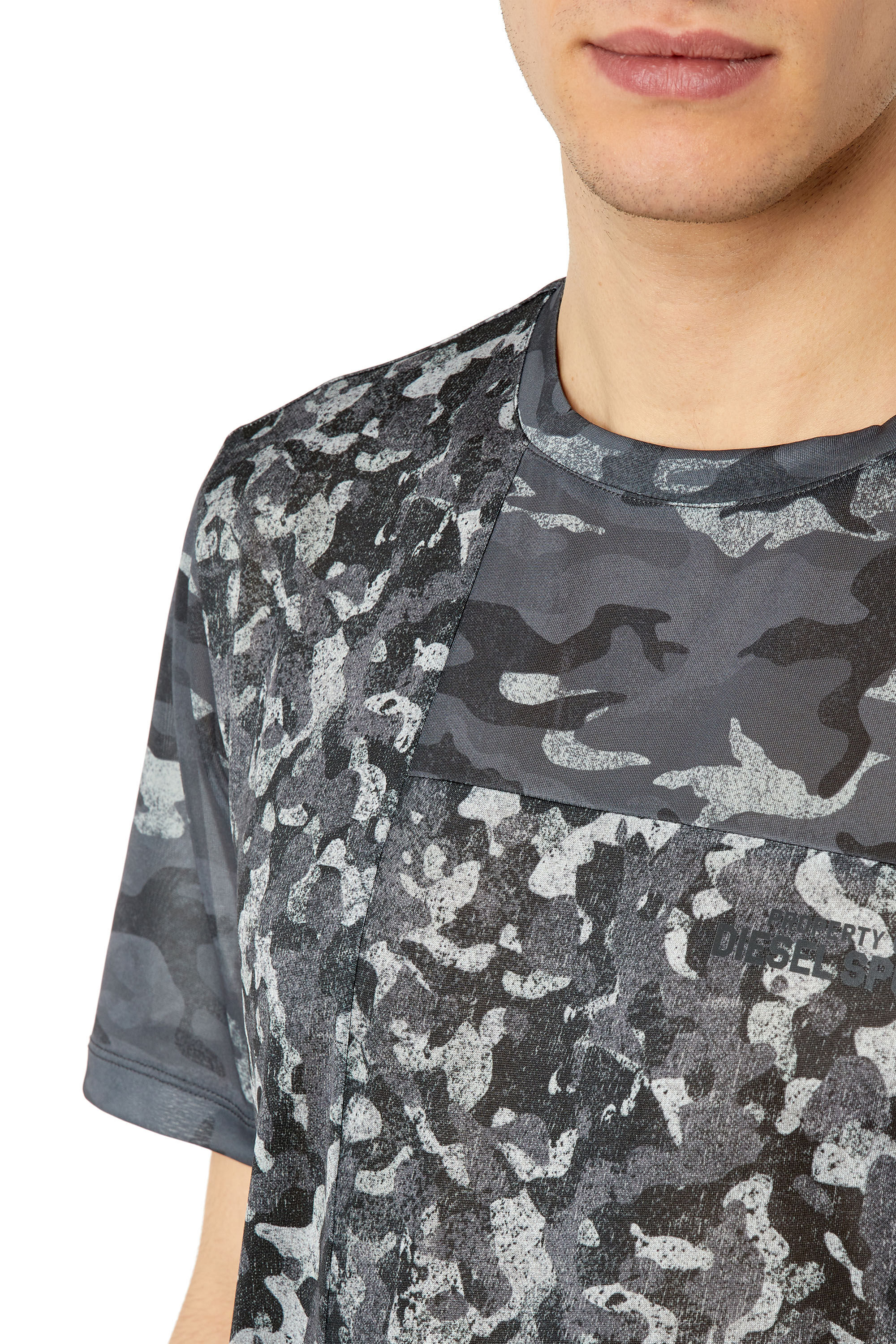 Diesel - AMTEE-MENG-WT09, Grey/Black - Image 5
