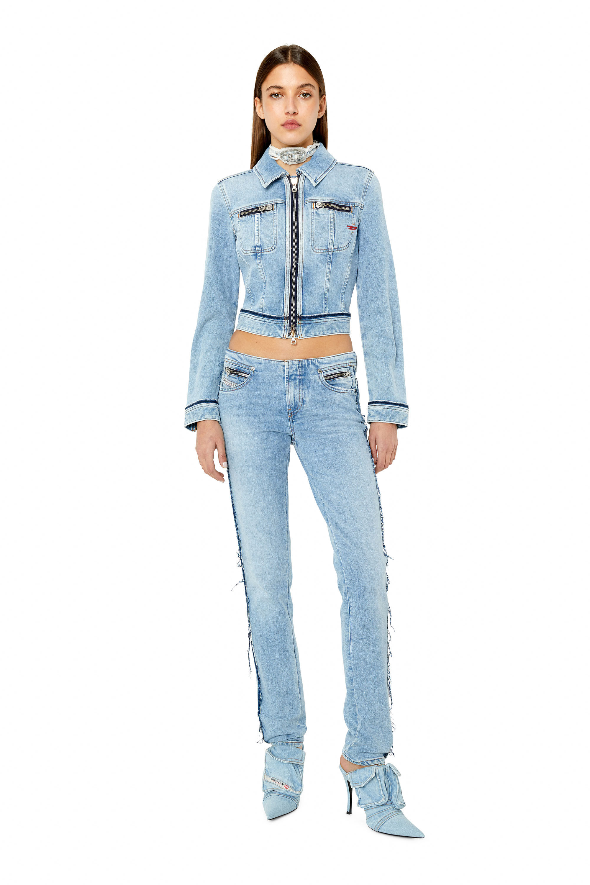 Diesel - DE-SLIMMY-RE, Light Blue - Image 1