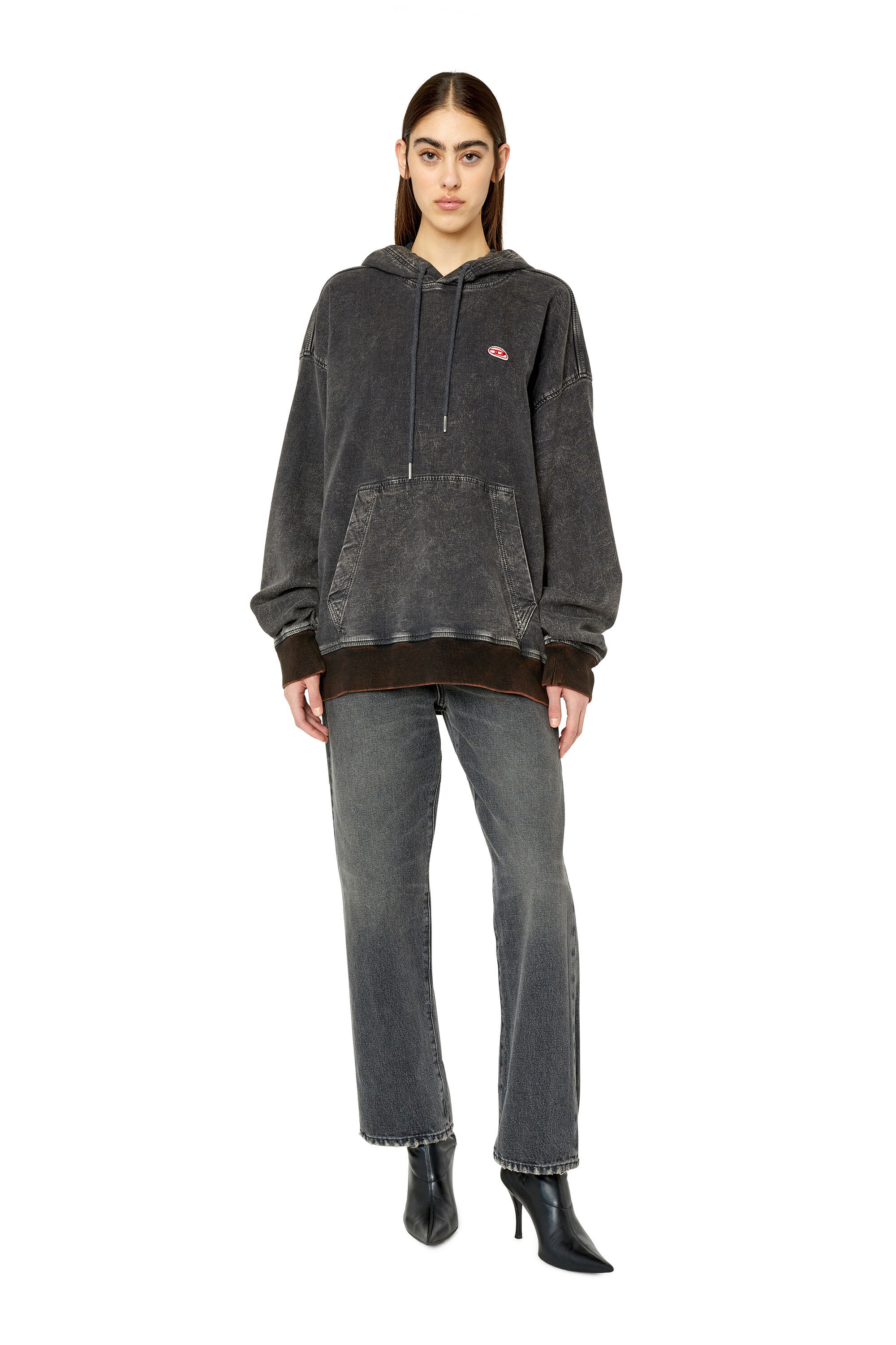 Diesel - 1999 D-Reggy 007K8 Straight Jeans, Black/Dark grey - Image 1