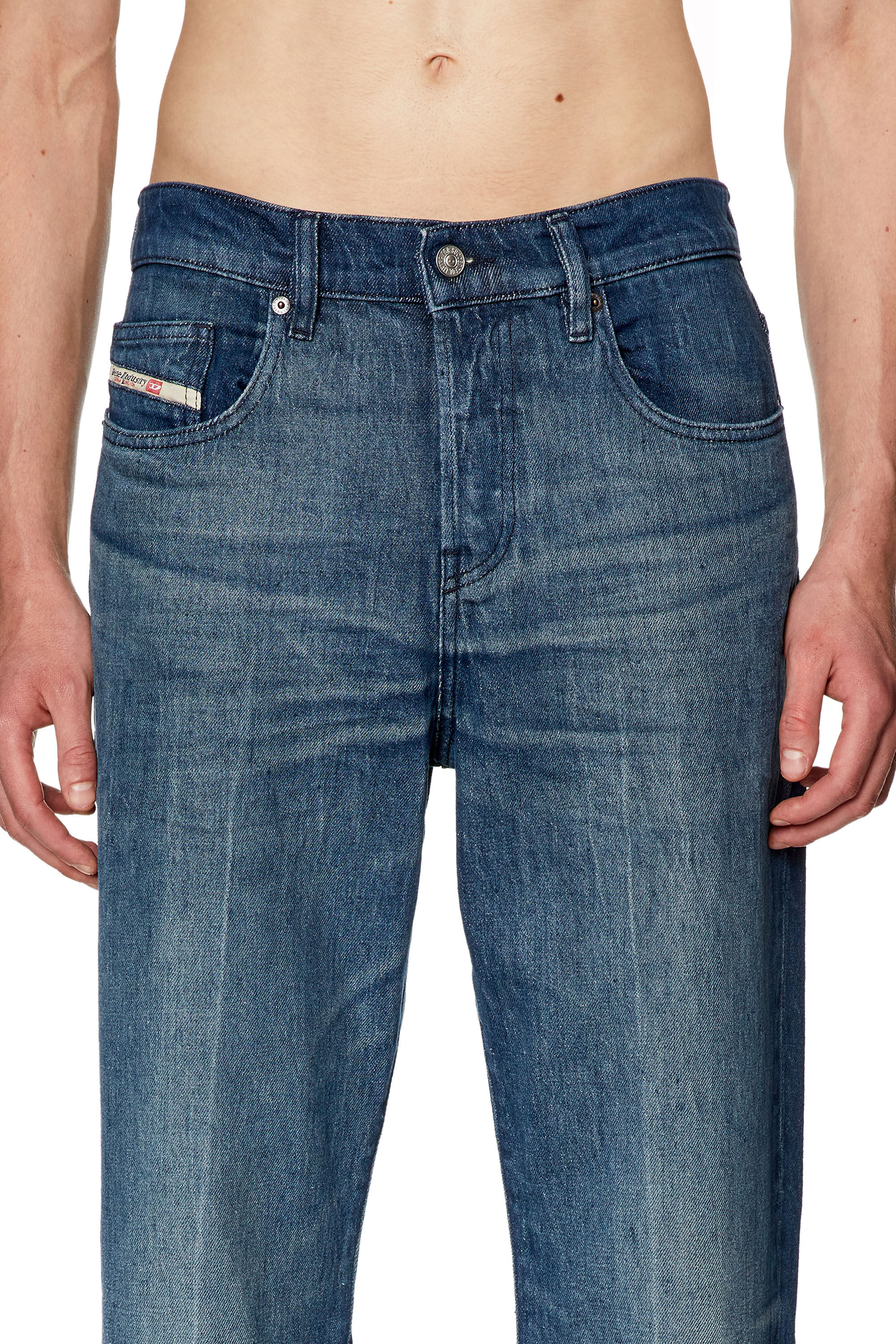 Diesel - Straight Jeans 2020 D-Viker 0ENAM, Medium blue - Image 5