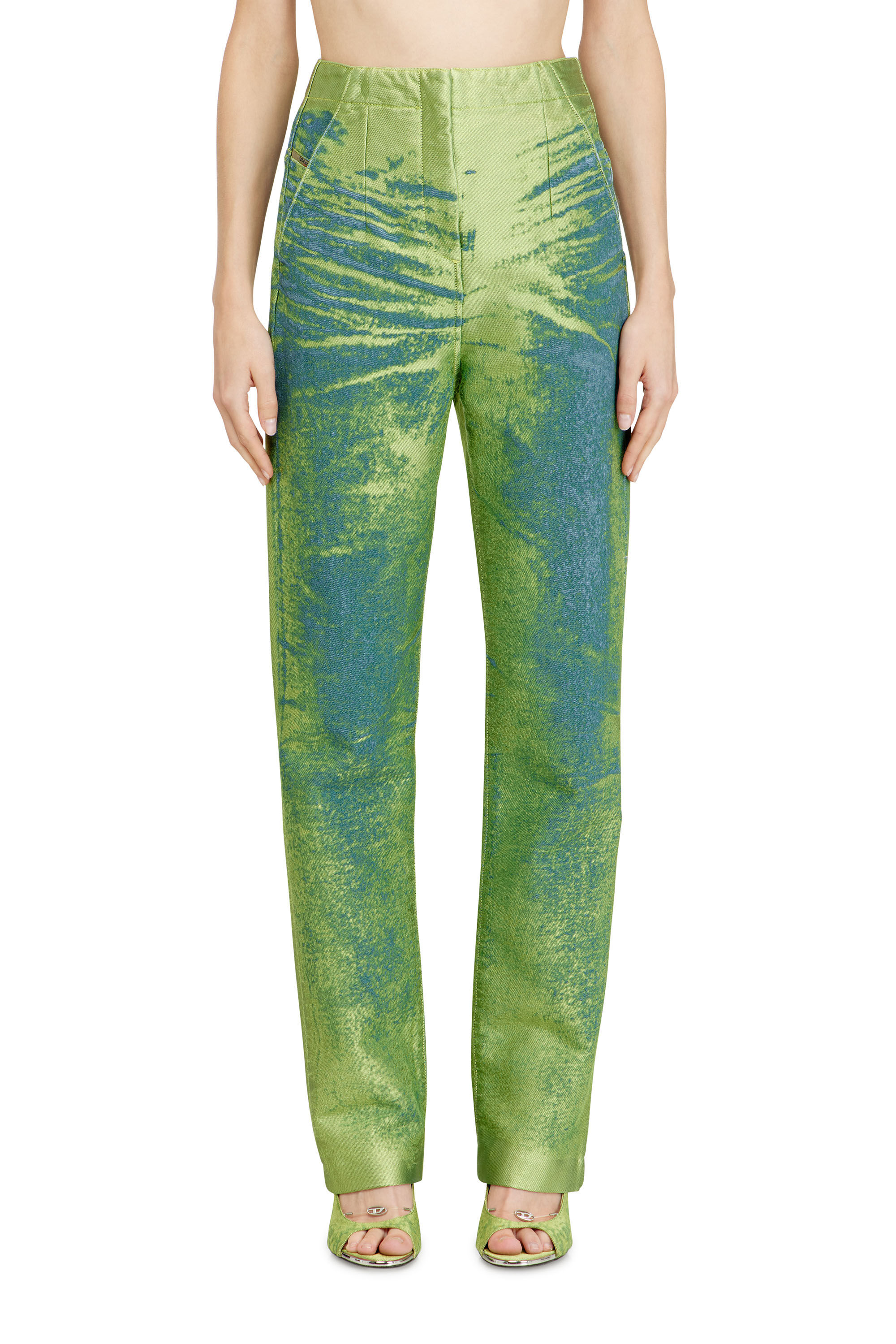 Diesel - Woman's Slim Jeans D-DRELIAN 0EFDK, Green - 3