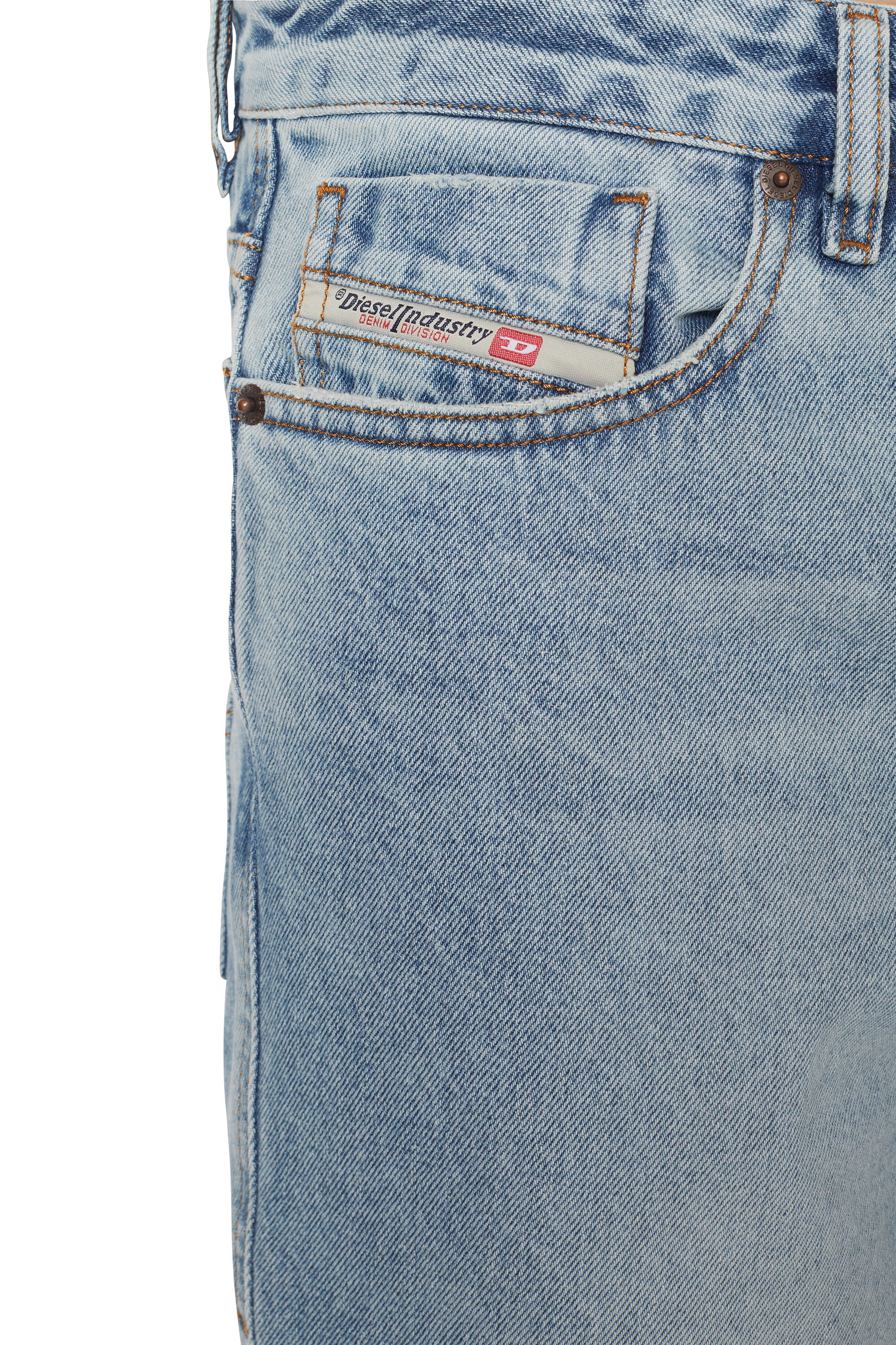 Diesel - 1955 D-Rekiv 09D80 Straight Jeans, Light Blue - Image 6