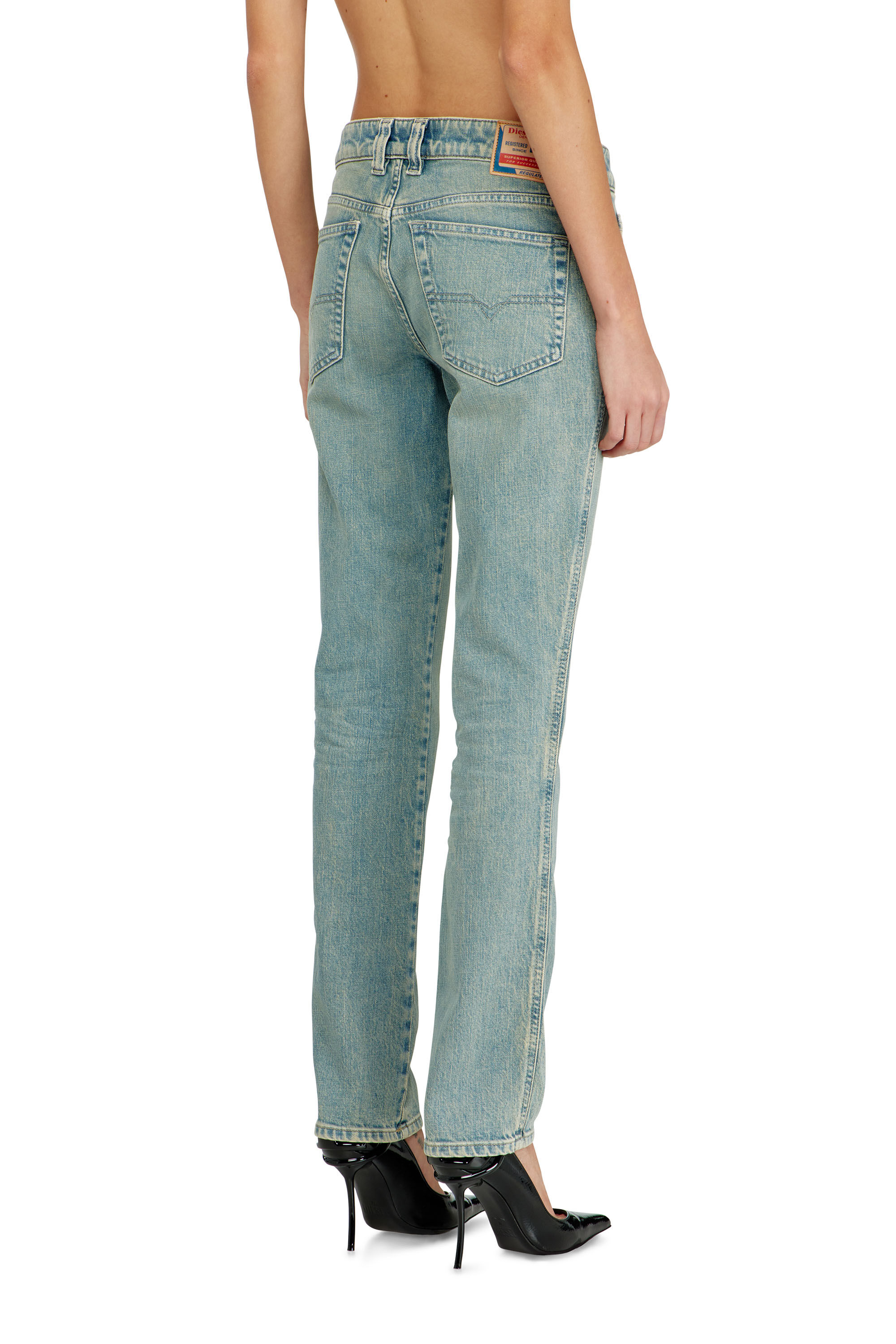 Diesel - Woman's Slim Jeans 1992 D-Jiann 09N33, Medium blue - 4
