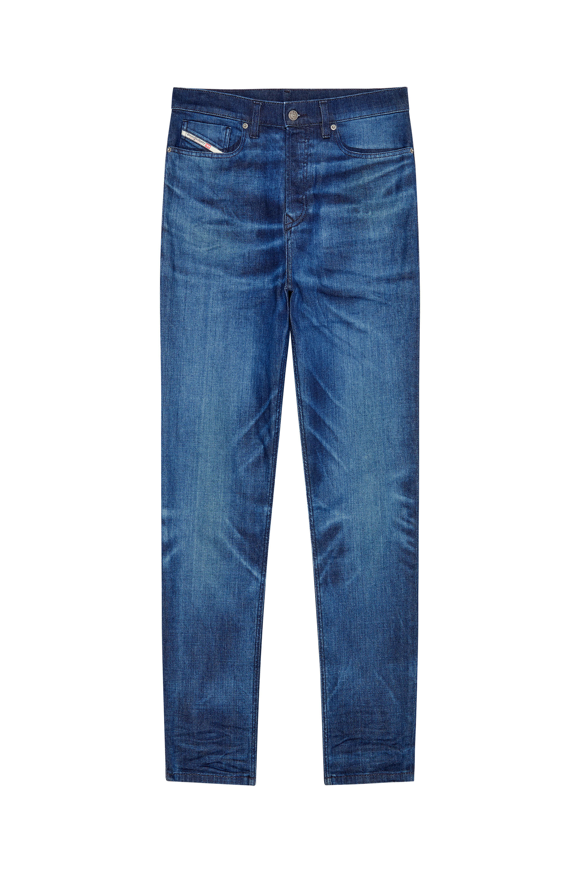 Diesel - Tapered Jeans 2005 D-Fining 0TFAT, Dark Blue - Image 2