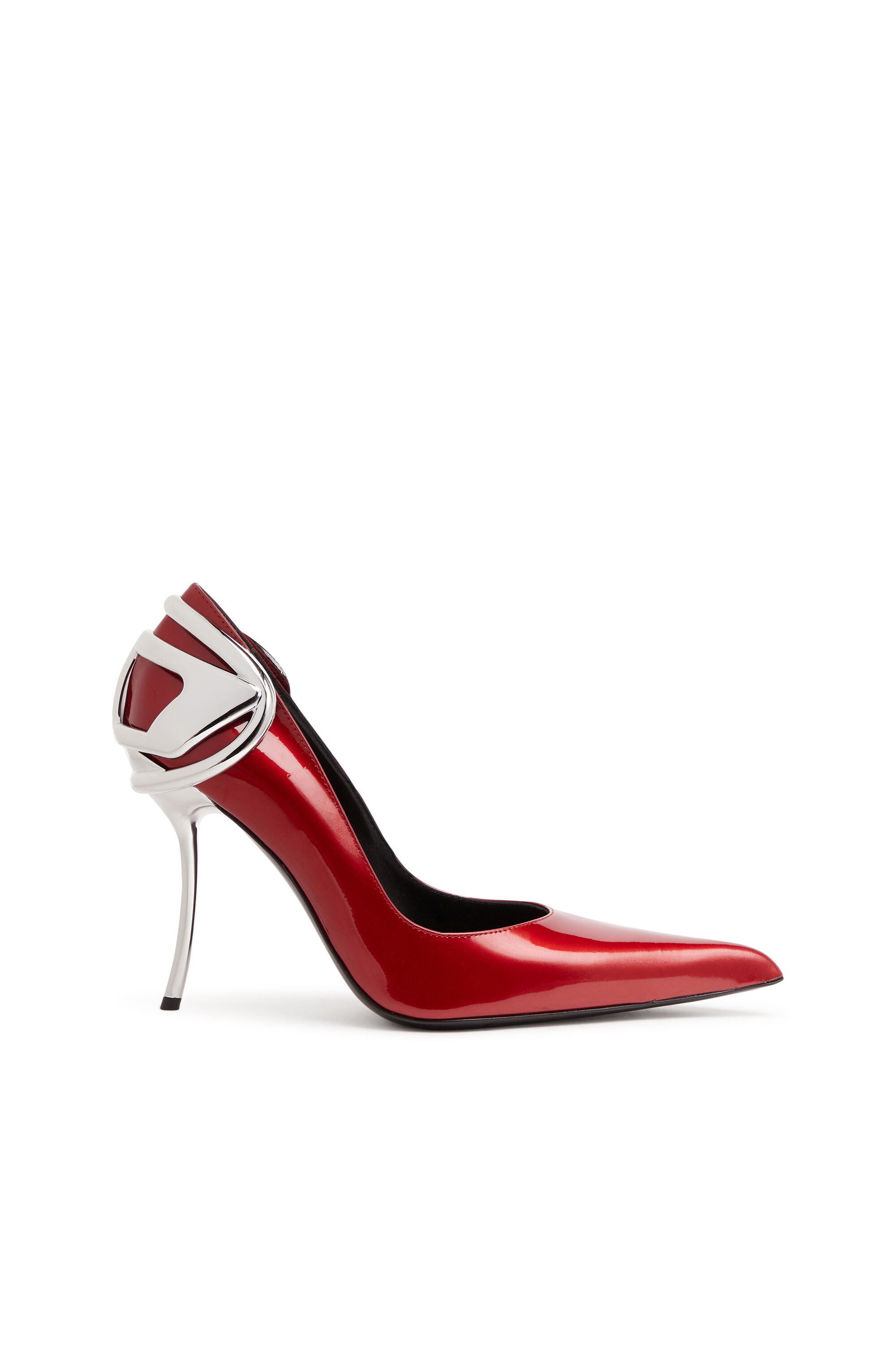 Fendi Multicolor Leather Monster Eyes Pointed Toe Pumps Size