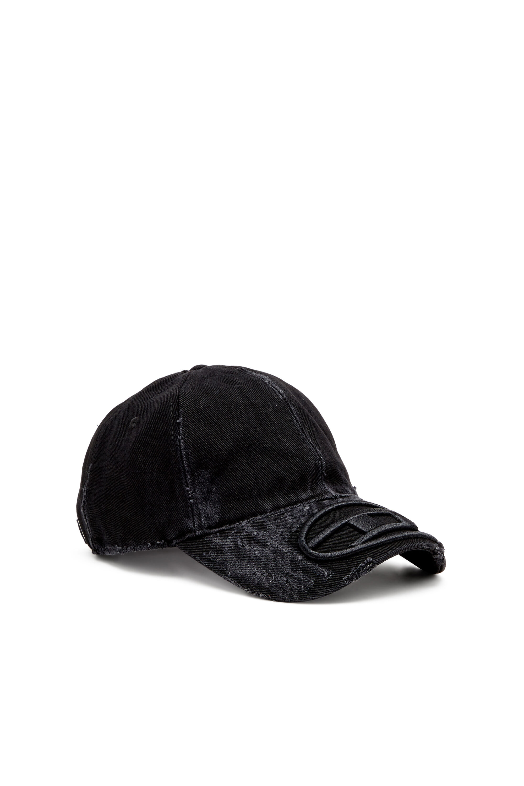 新品　DIESELディーゼル　キャップ　ロゴラバーワッペン　ブラック　希少品 DIESEL ディーゼル キャップ メンズ ベースボールキャップ 帽子