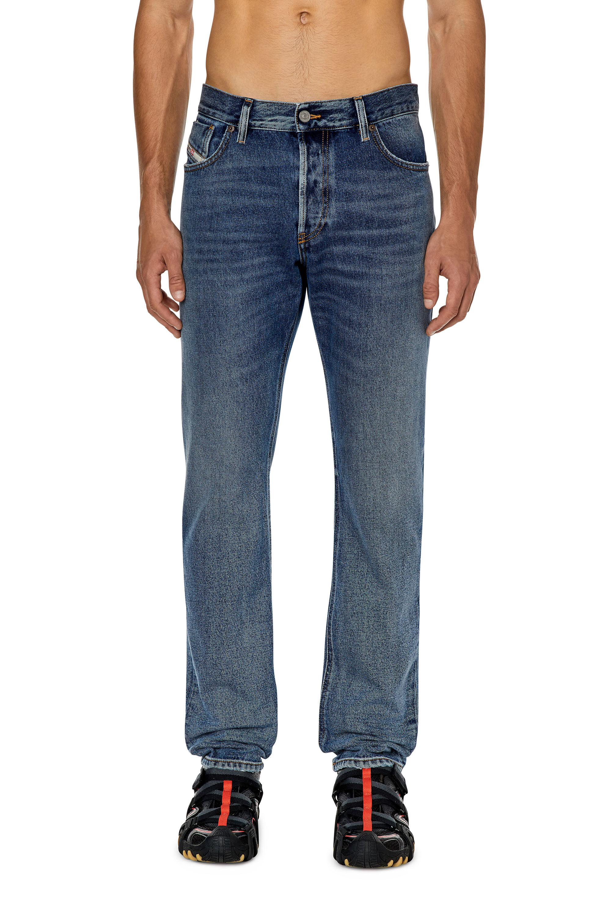 Diesel - 1995 D-Sark 09E68 Straight Jeans, Medium blue - Image 3