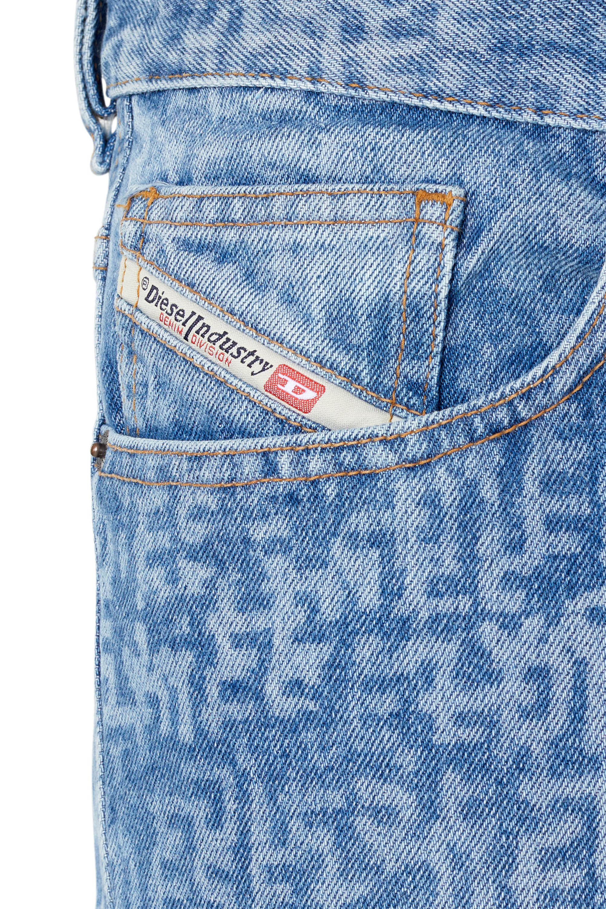 Diesel - 2010 D-Macs 007F5 Straight Jeans, Light Blue - Image 6