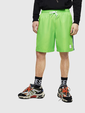 P-KEITH, Green Fluo - Shorts